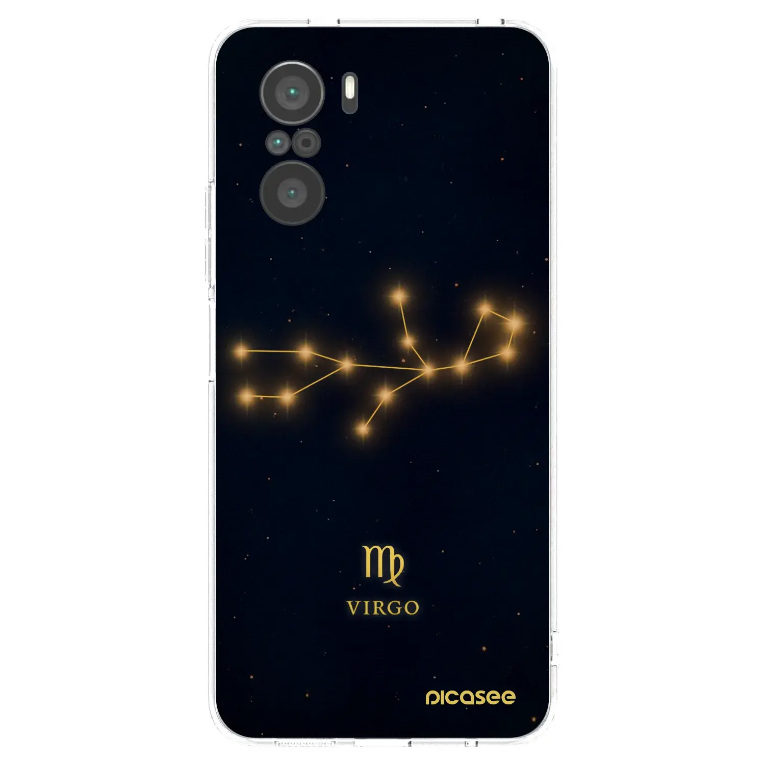Silikonový průhledný obal pro Xiaomi Poco F3 - VIRGO