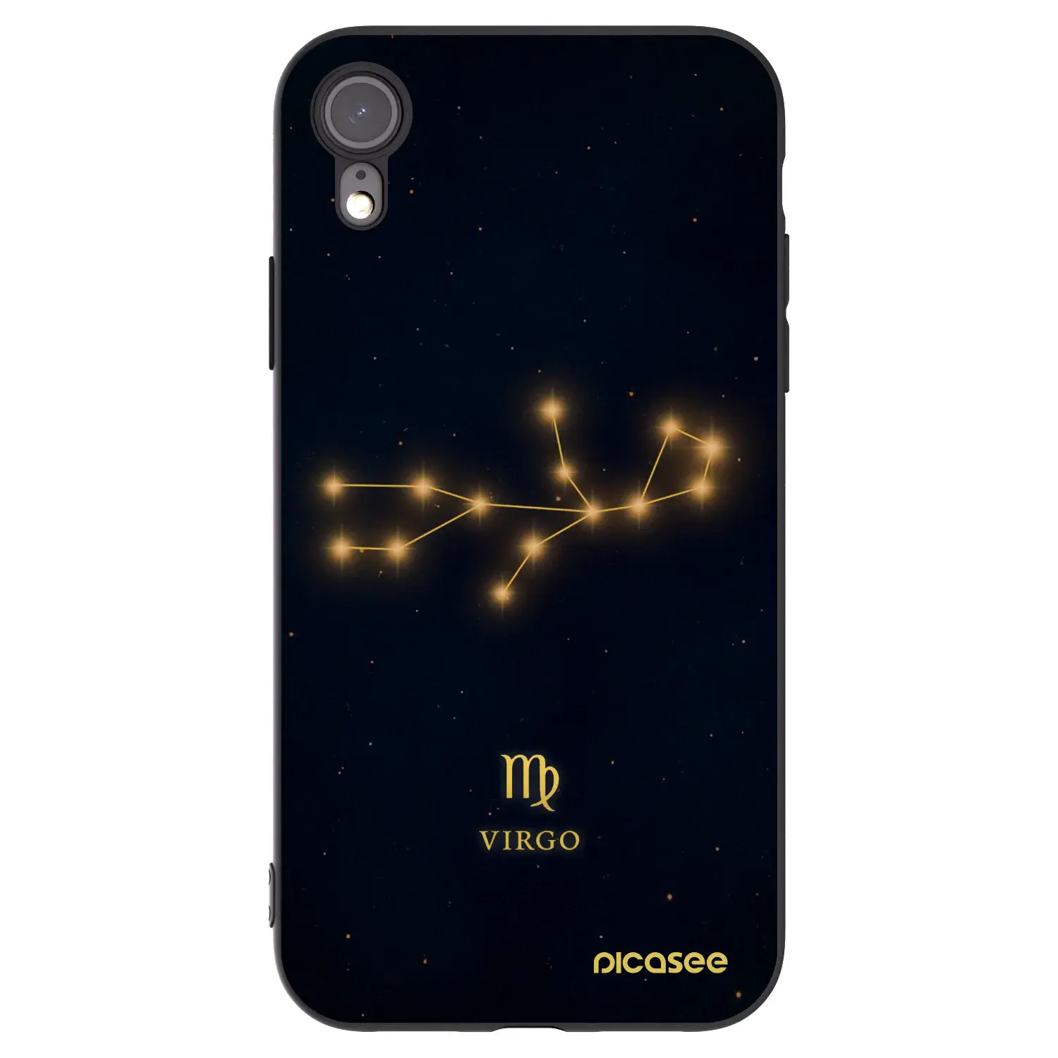 Silikonový černý obal pro Apple iPhone XR - VIRGO