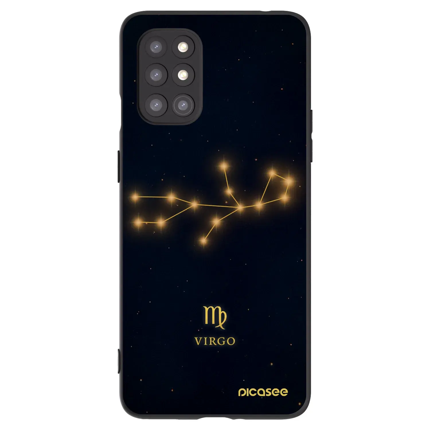 Silikonový černý obal pro OnePlus 8T - VIRGO
