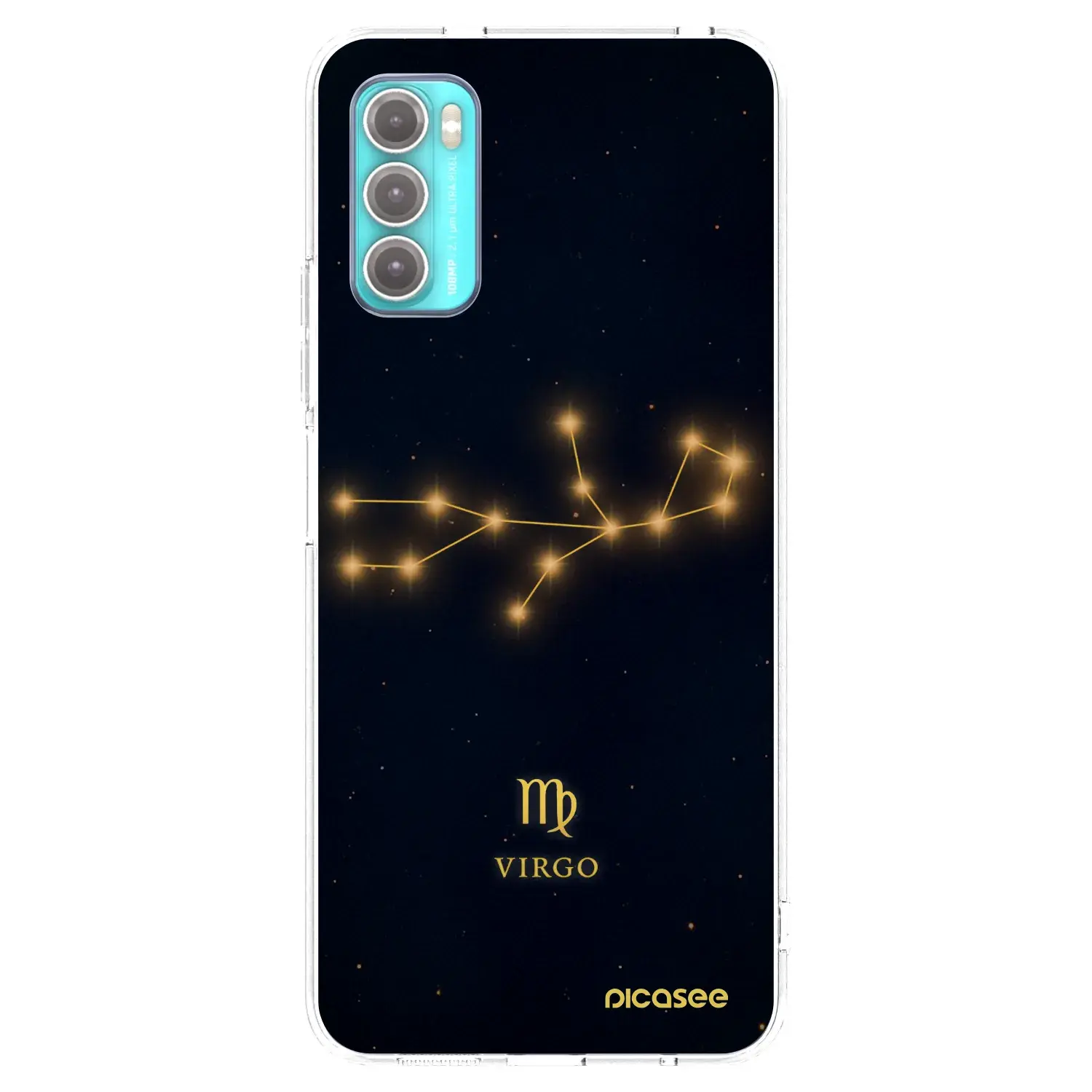 Silikonový průhledný obal pro Motorola Moto G60 - VIRGO