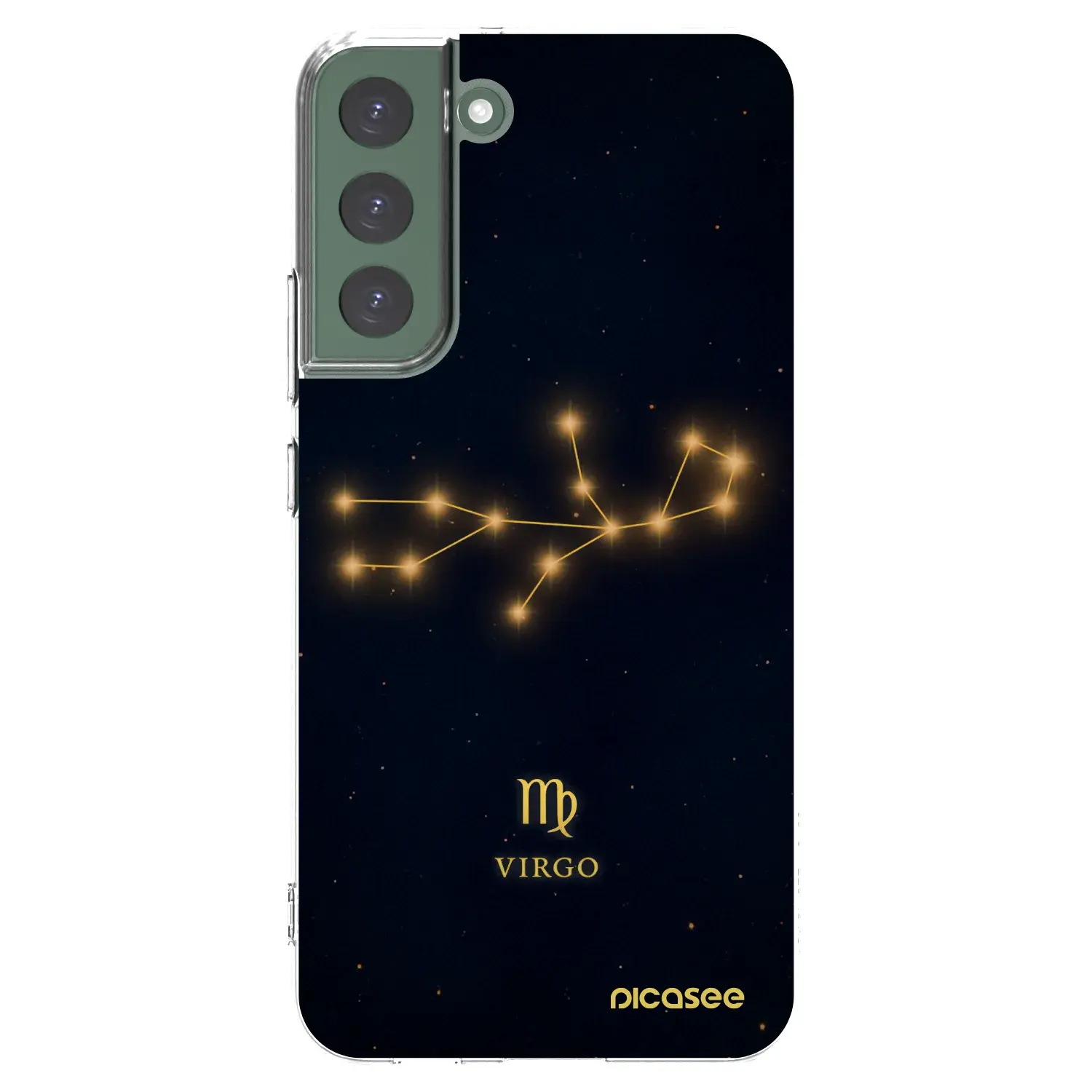 Silikonový průhledný obal pro Samsung Galaxy S22+ 5G - VIRGO