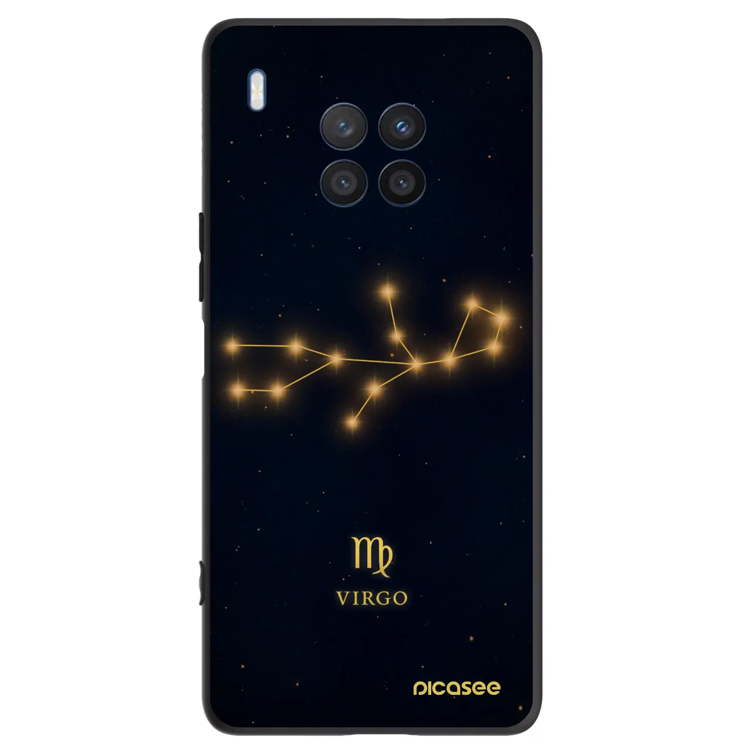 Silikonový černý obal pro Honor 50 Lite - VIRGO