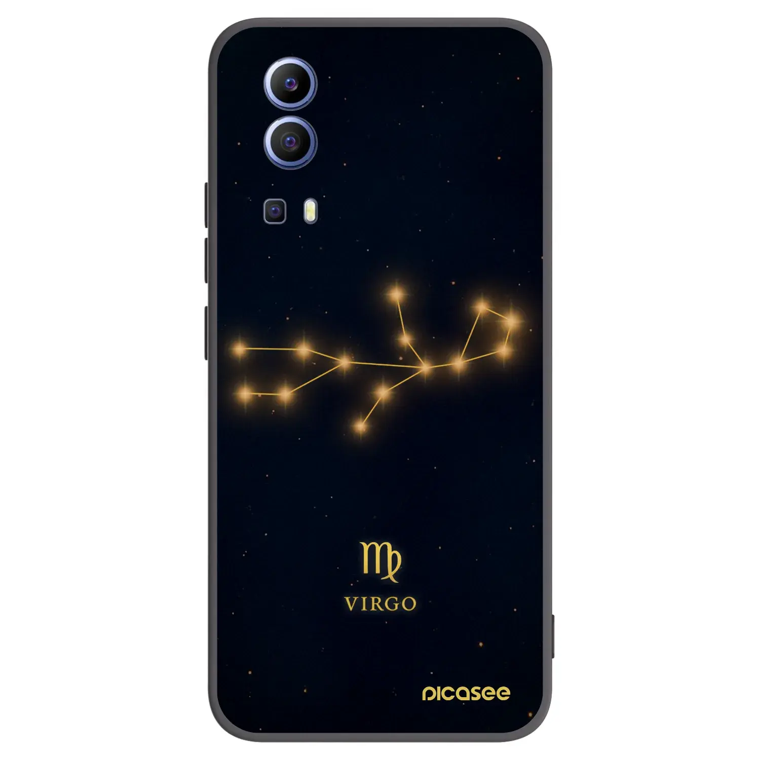 Silikonový černý obal pro Vivo Y52 5G - VIRGO