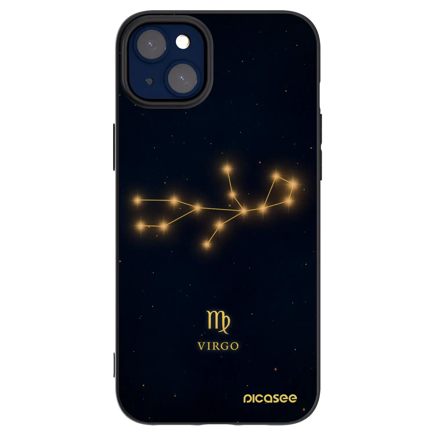 Silikonový černý obal pro Apple iPhone 14 Plus - VIRGO