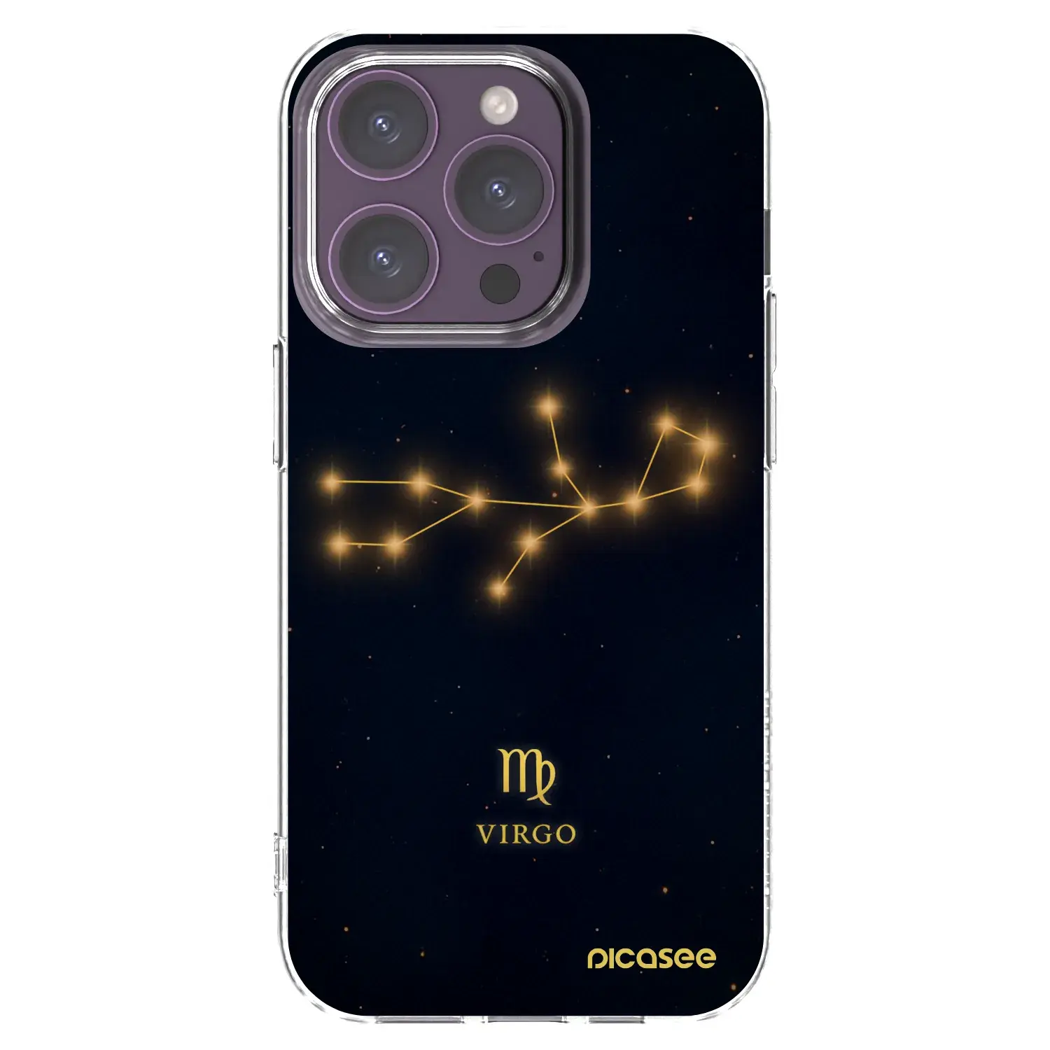 Silikonový průhledný obal pro Apple iPhone 14 Pro - VIRGO
