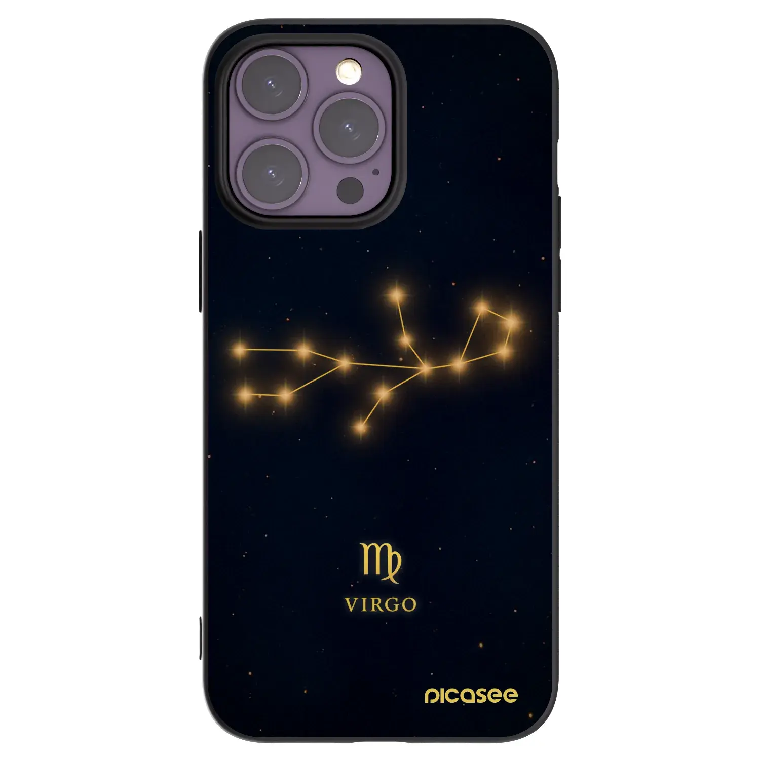 Silikonový černý obal pro Apple iPhone 14 Pro Max - VIRGO