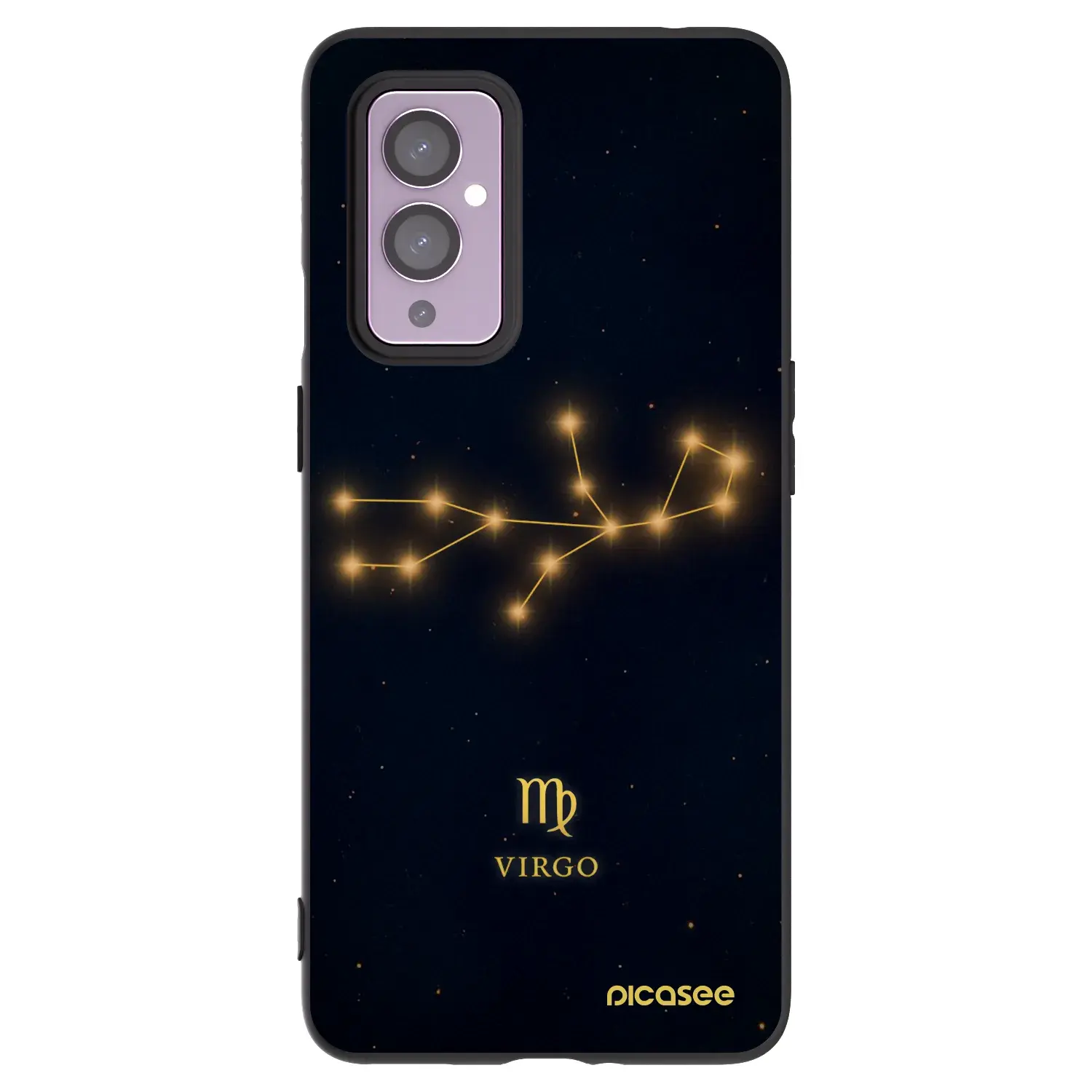 Silikonový černý obal pro OnePlus 9 - VIRGO