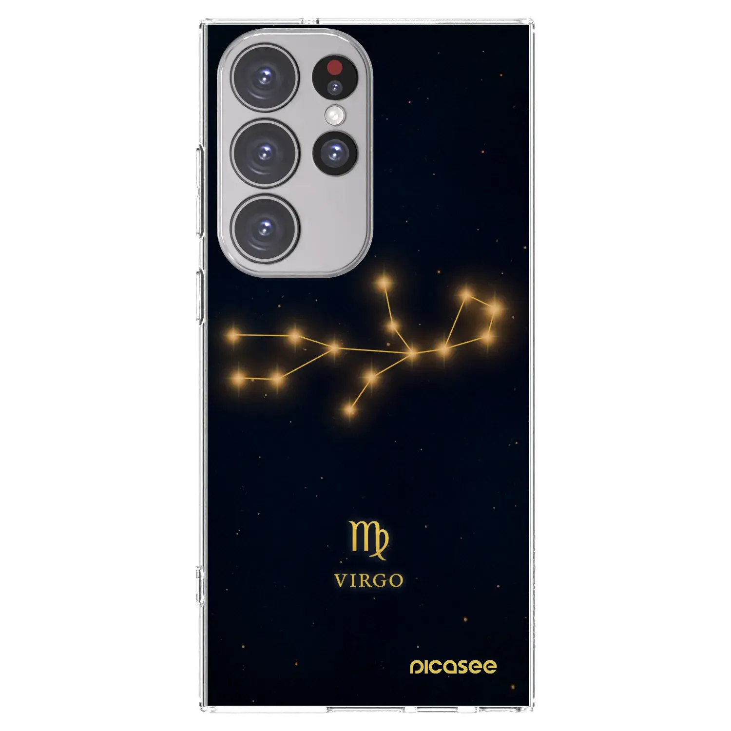 Silikonový průhledný obal pro Samsung Galaxy S23 Ultra 5G - VIRGO