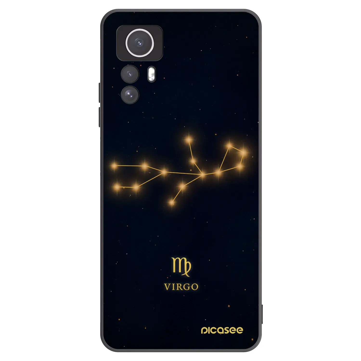 Silikonový černý obal pro Xiaomi Redmi Note 12S - VIRGO