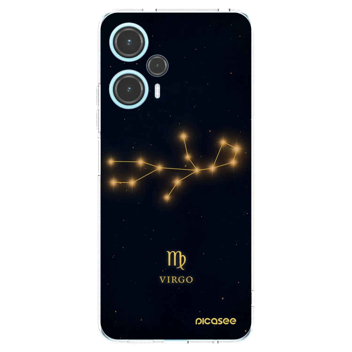 Silikonový průhledný obal pro Xiaomi Poco F5 - VIRGO