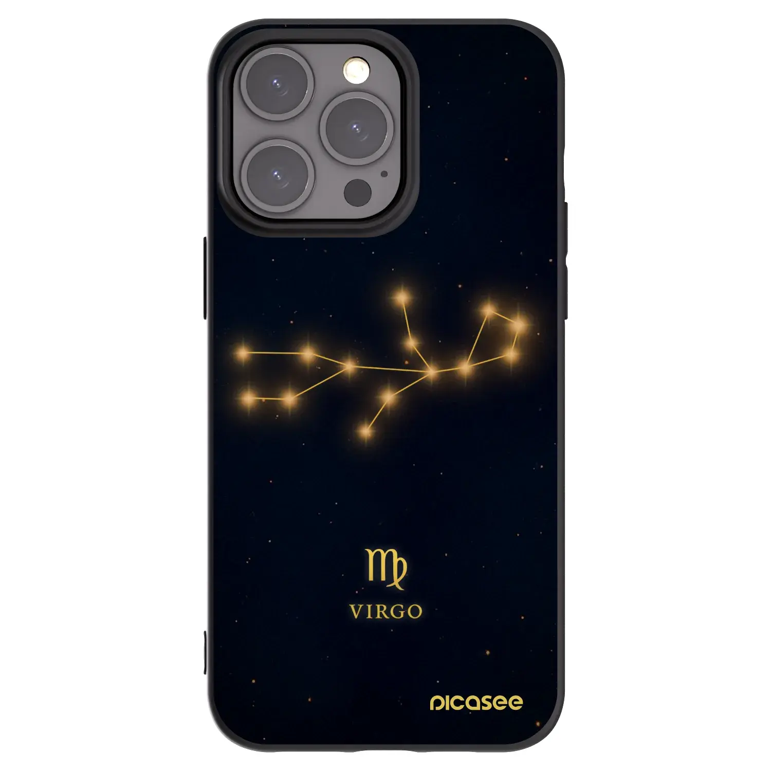 Silikonový černý obal pro Apple iPhone 15 Pro Max - VIRGO