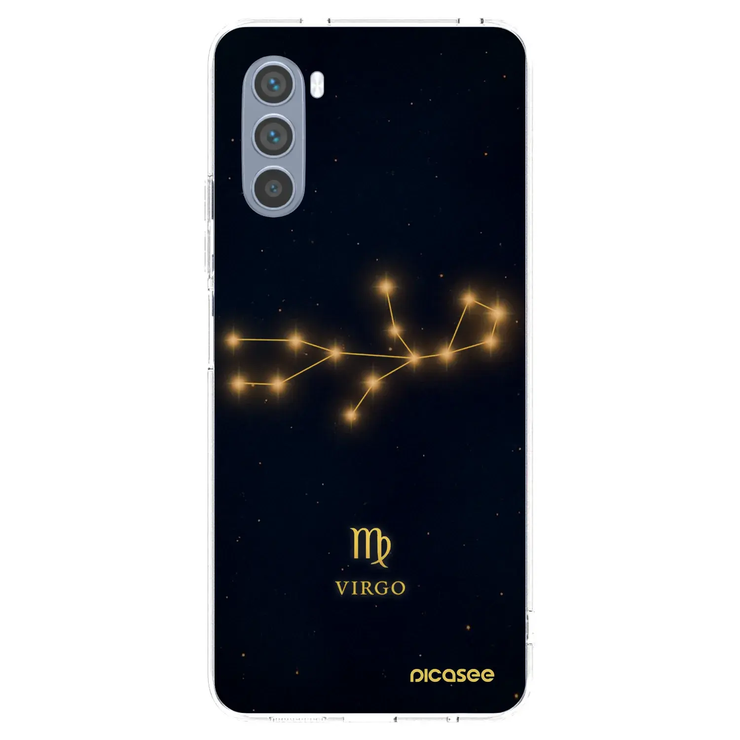 Silikonový průhledný obal pro Motorola Moto G62 - VIRGO