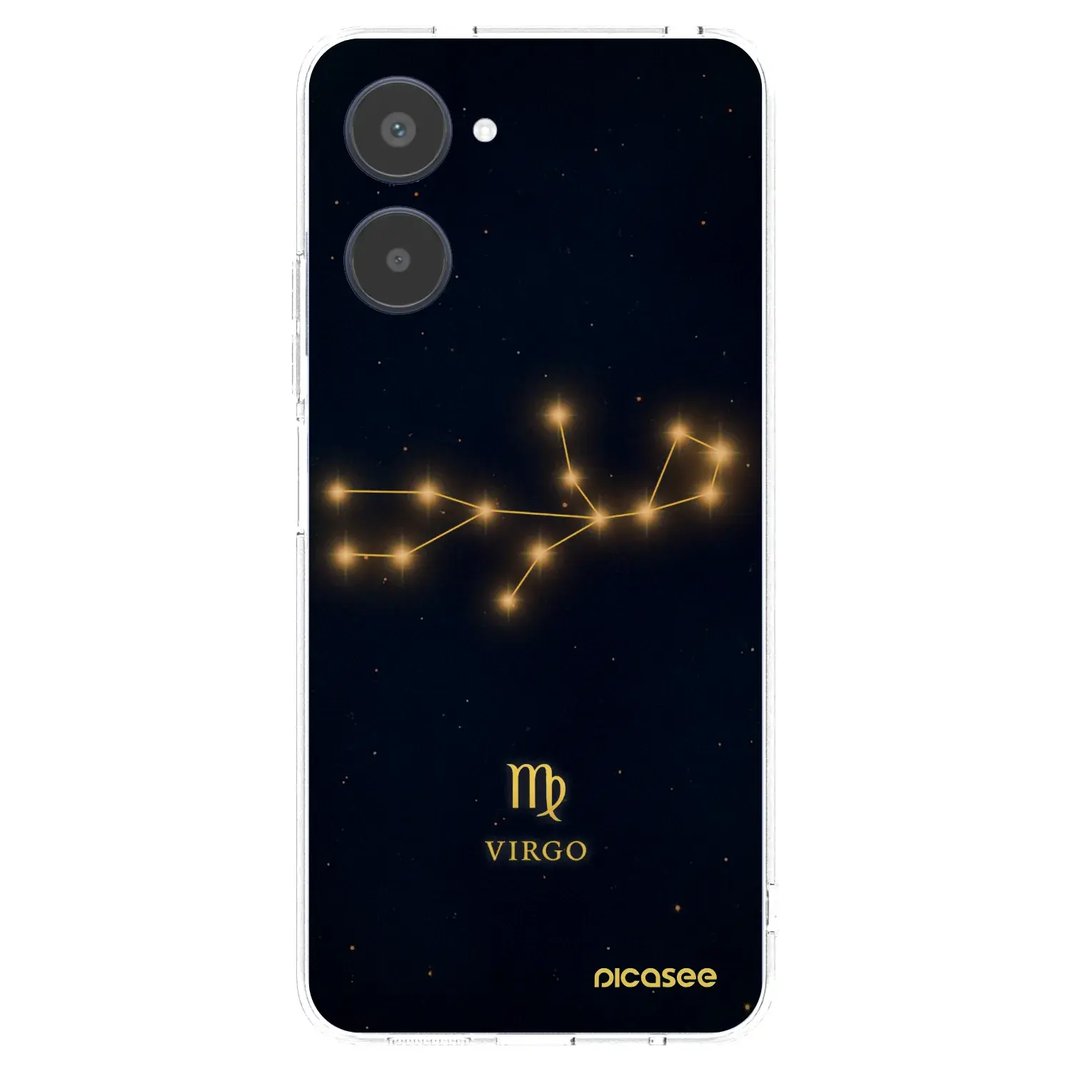 Silikonový průhledný obal pro Realme 10 4G - VIRGO