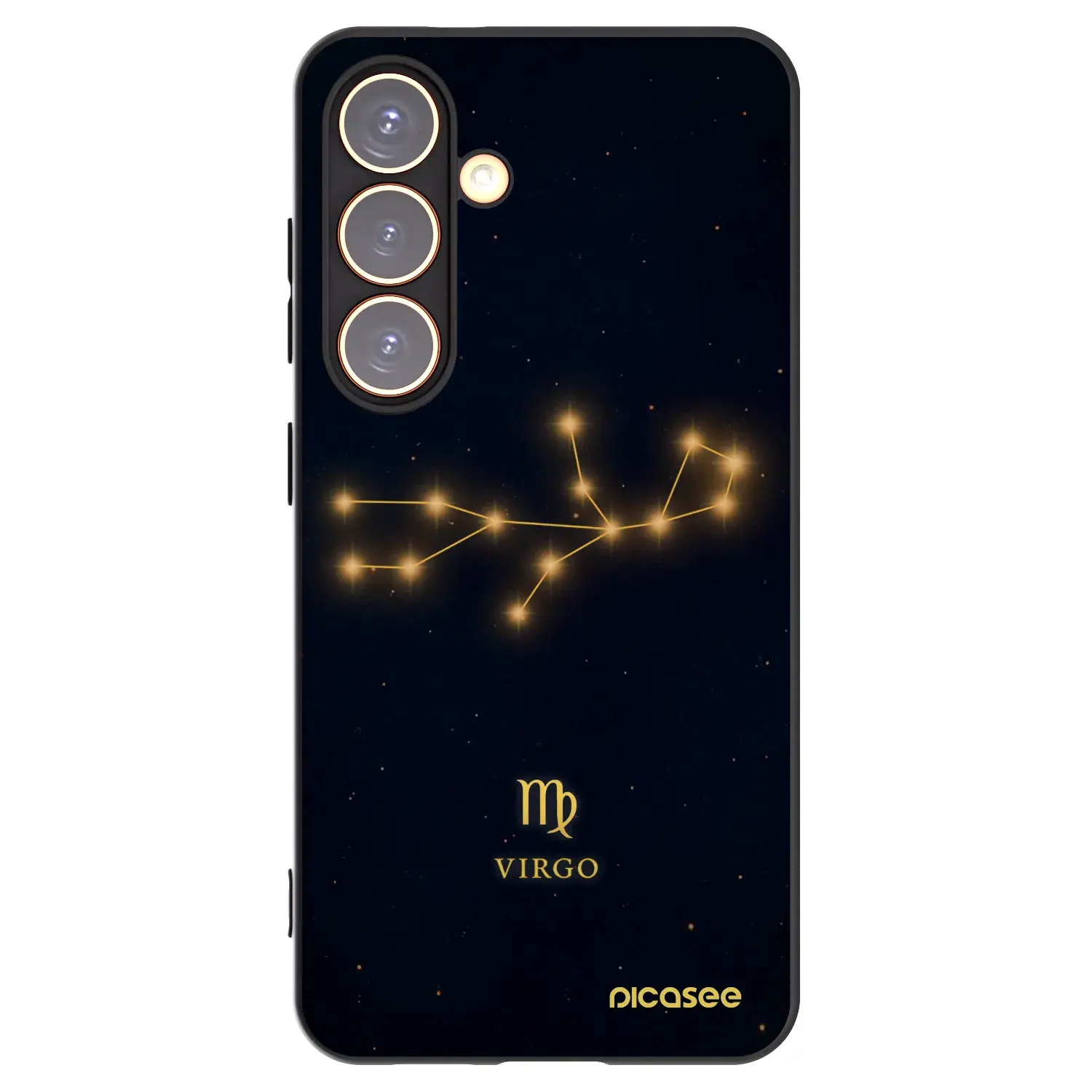 Silikonový černý obal pro Samsung Galaxy S24 S921B 5G - VIRGO