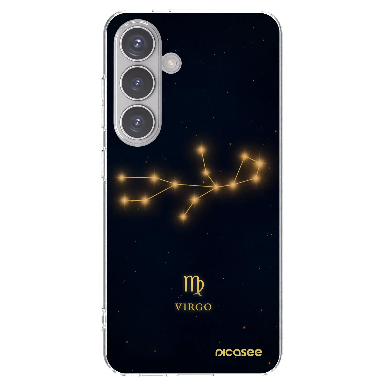 Silikonový průhledný obal pro Samsung Galaxy S24 S921B 5G - VIRGO