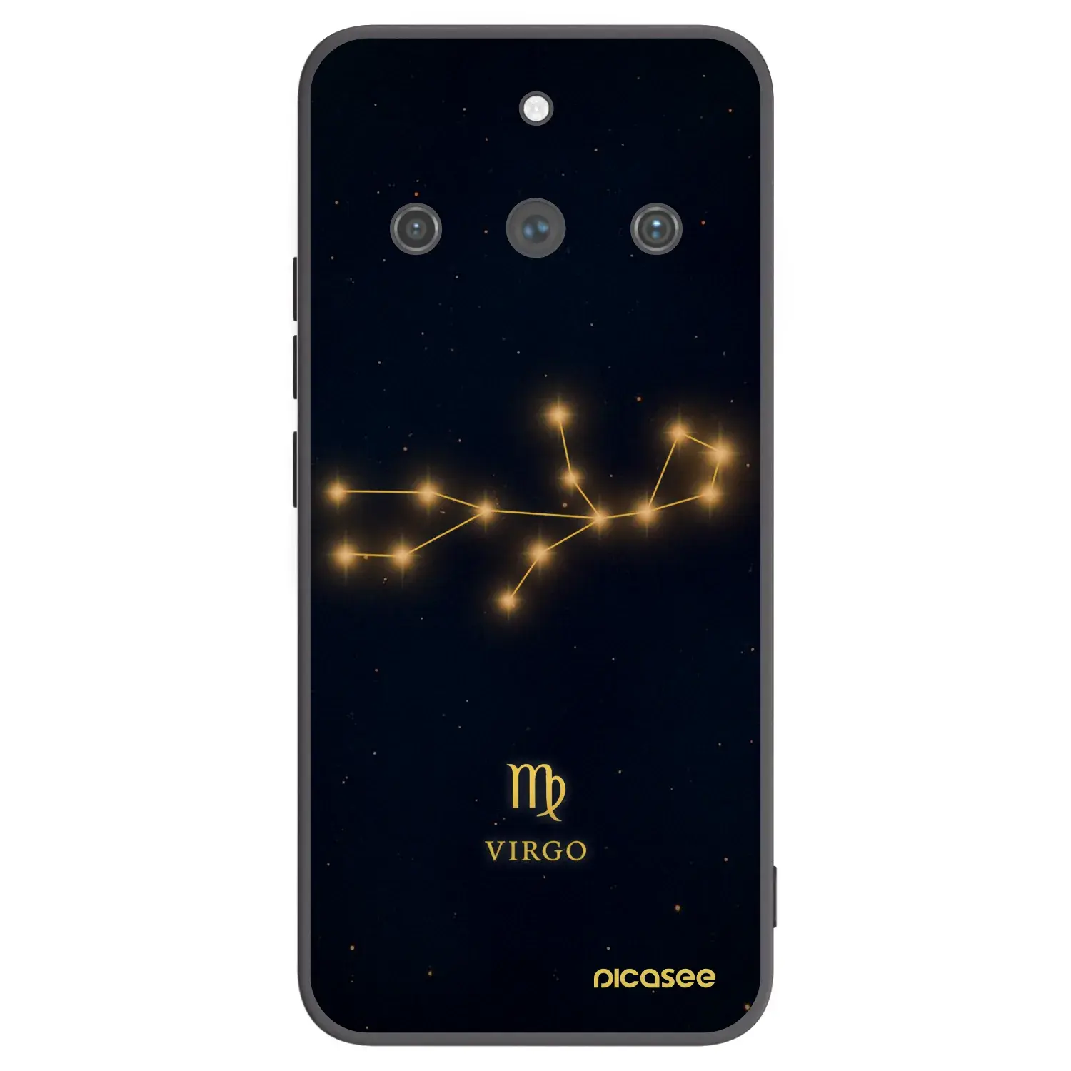 Silikonový černý obal pro Realme 11 Pro+ - VIRGO
