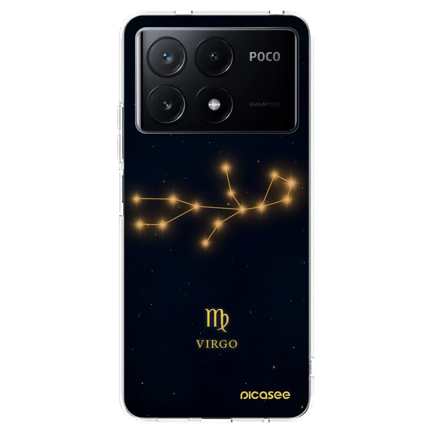 Silikonový průhledný obal pro Xiaomi Poco X6 Pro - VIRGO
