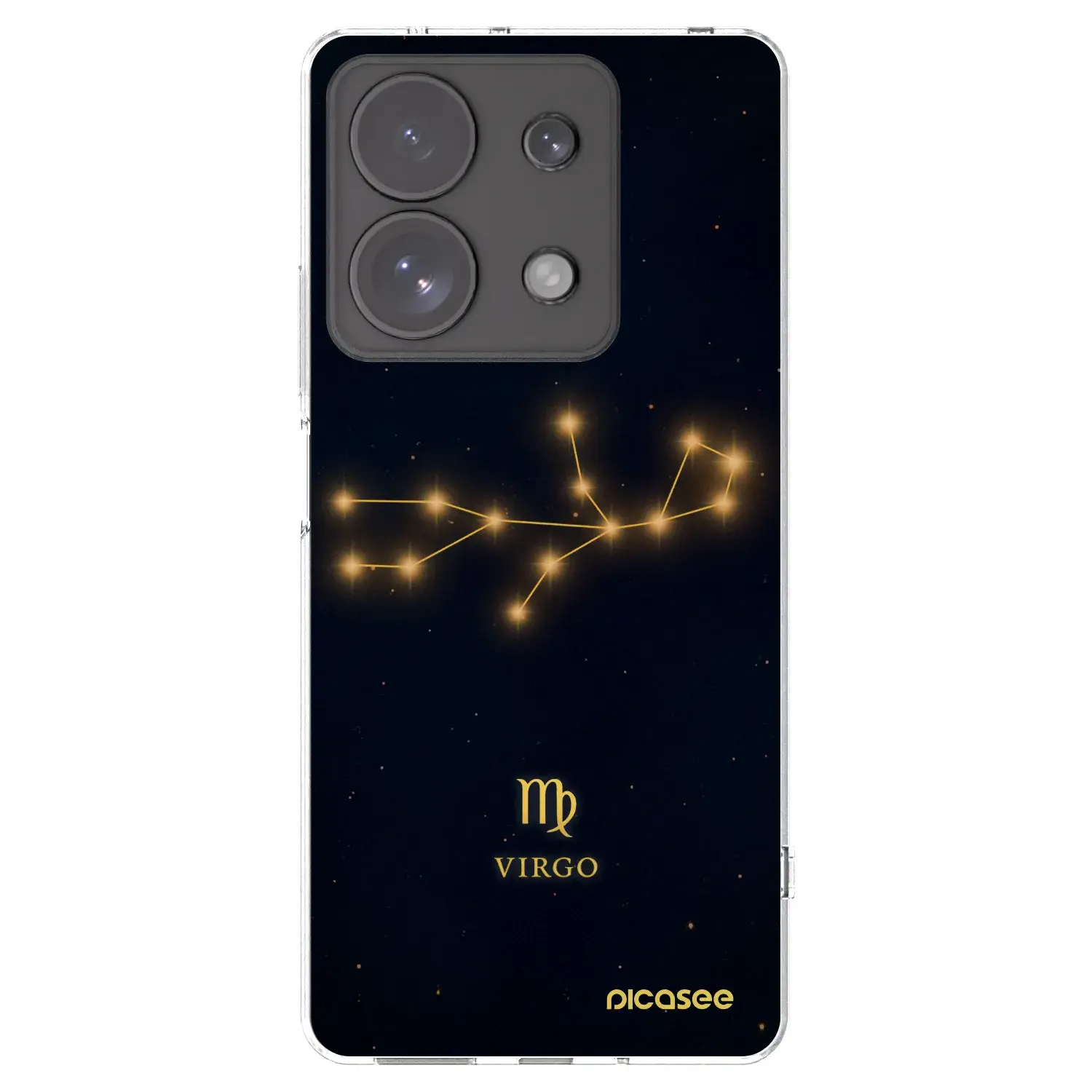 Silikonový průhledný obal pro Xiaomi Redmi Note 13 Pro 4G - VIRGO