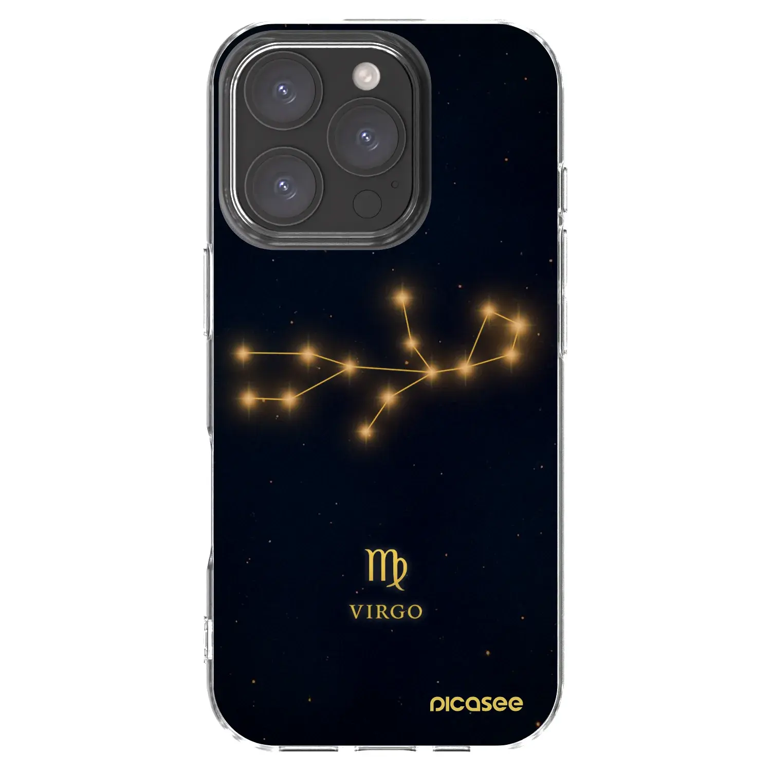 Silikonový průhledný obal pro Apple iPhone 16 Pro - VIRGO