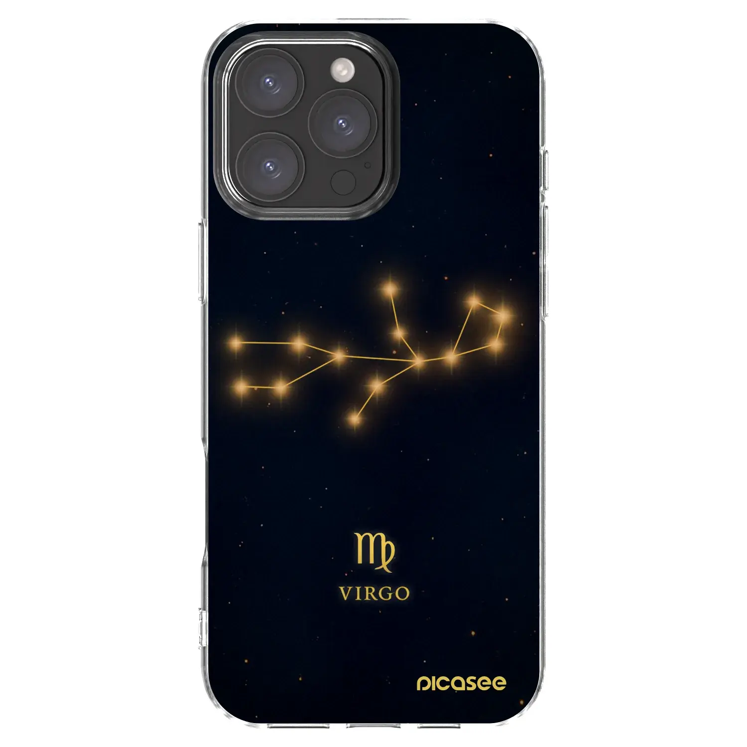 Silikonový průhledný obal pro Apple iPhone 16 Pro Max - VIRGO