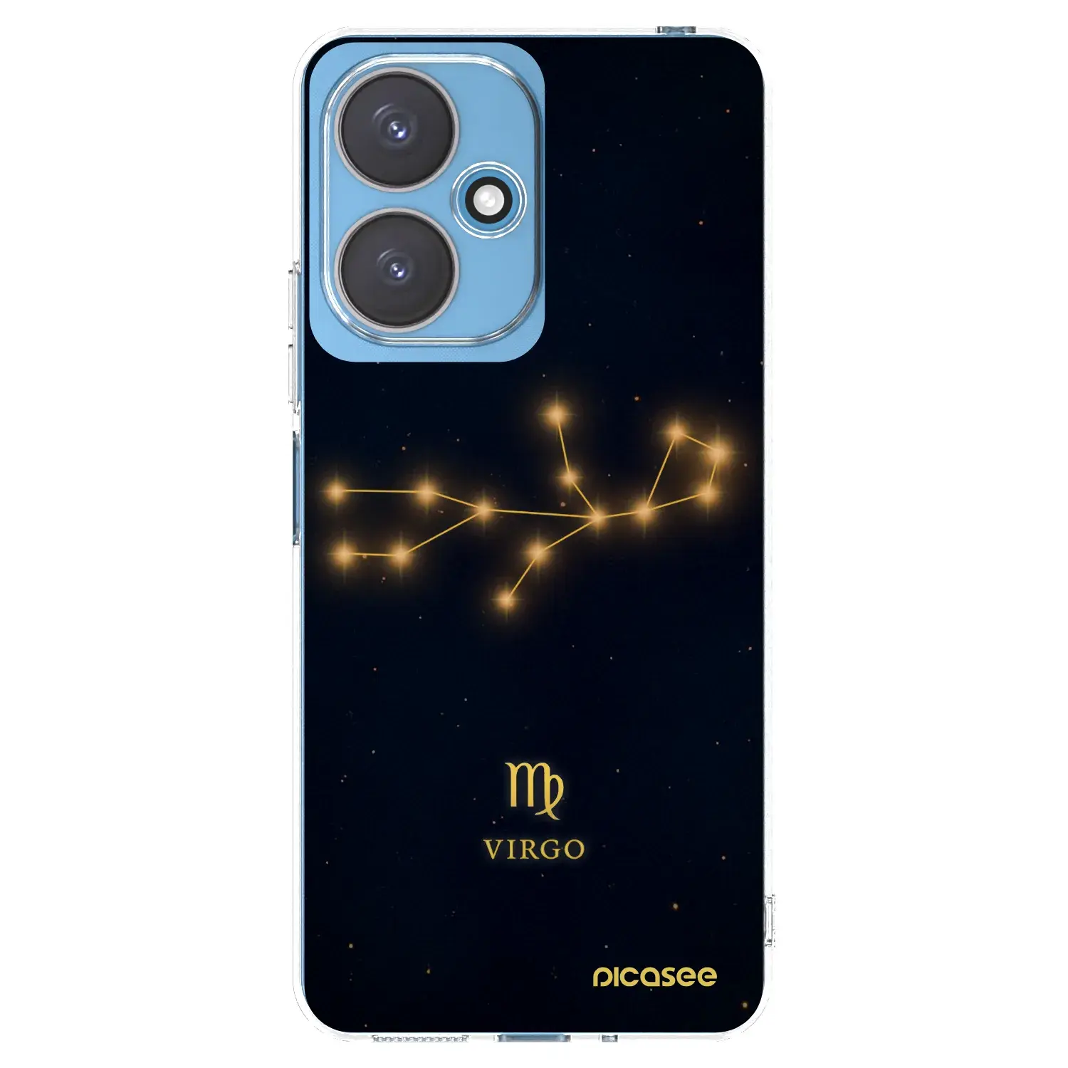 Silikonový průhledný obal pro Xiaomi Redmi 13C 5G - VIRGO