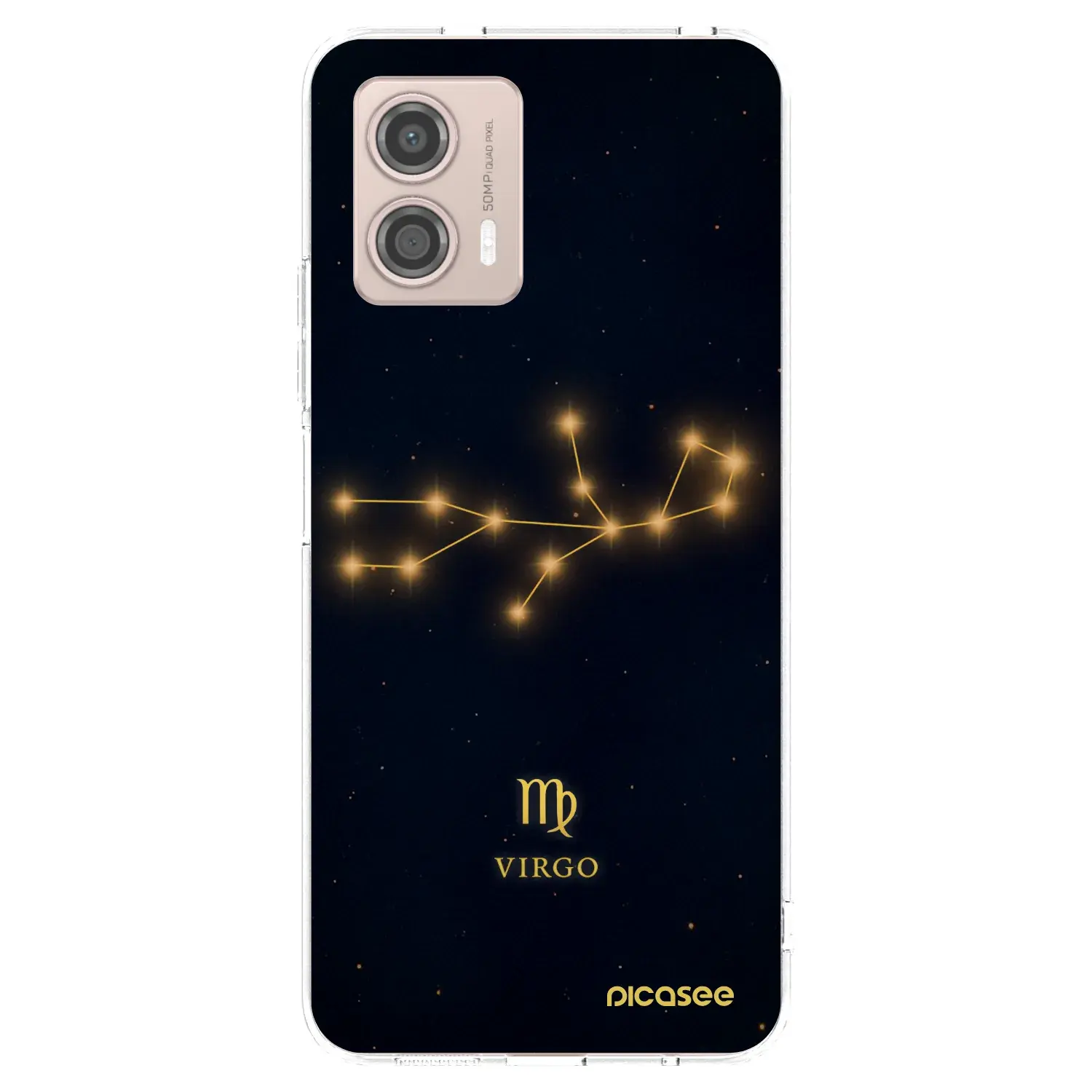 Silikonový průhledný obal pro Motorola Moto G53 5G - VIRGO