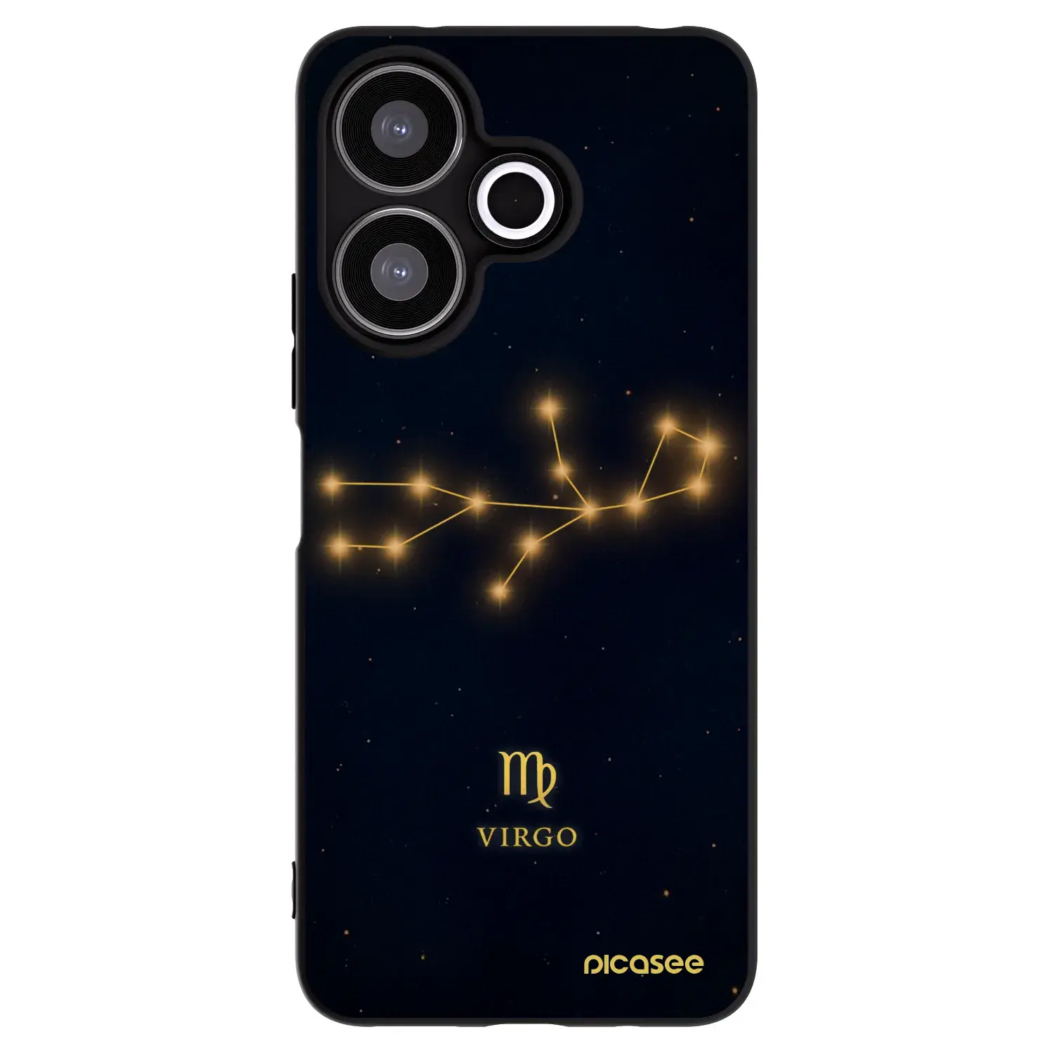 Silikonový černý obal pro Xiaomi Redmi 13 4G - VIRGO