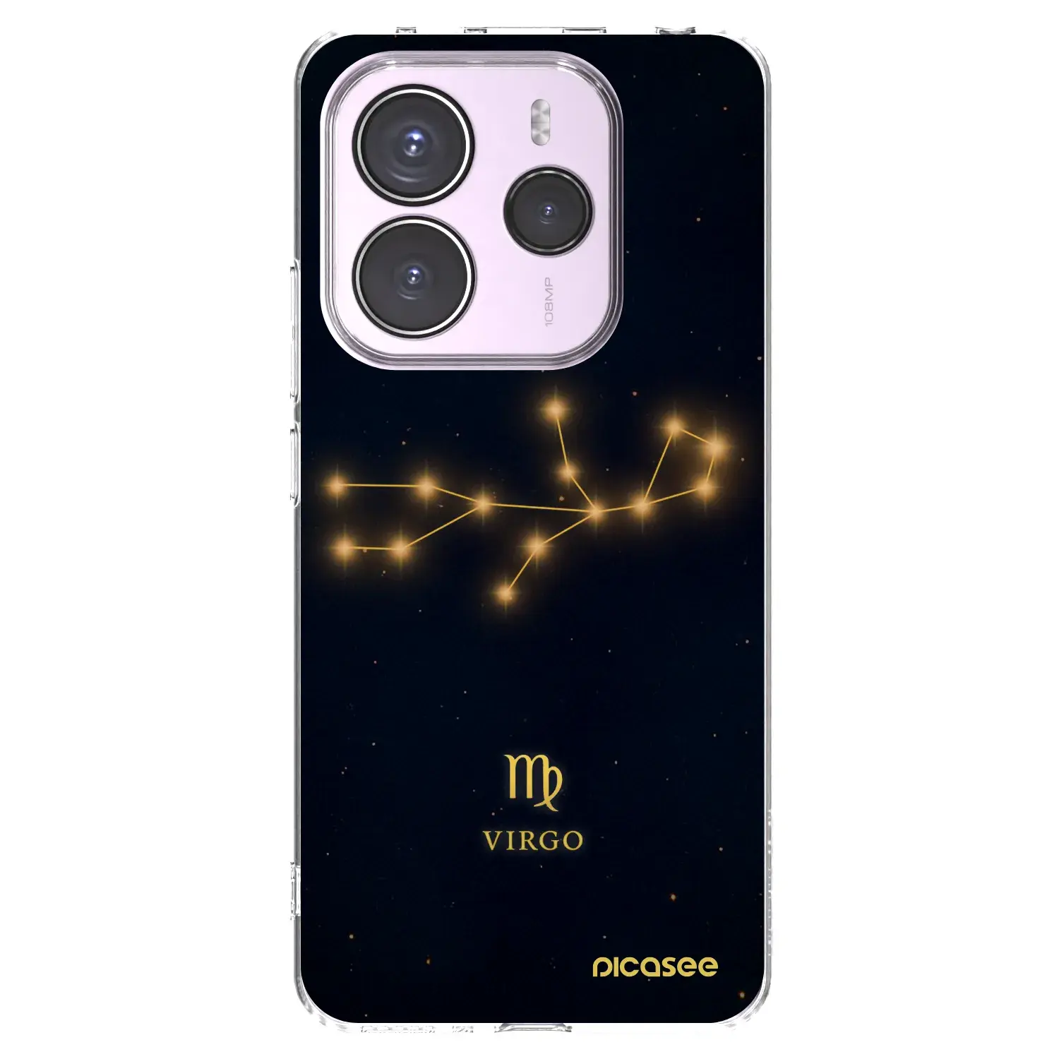 Silikonový průhledný obal pro Xiaomi Redmi Note 14 5G - VIRGO