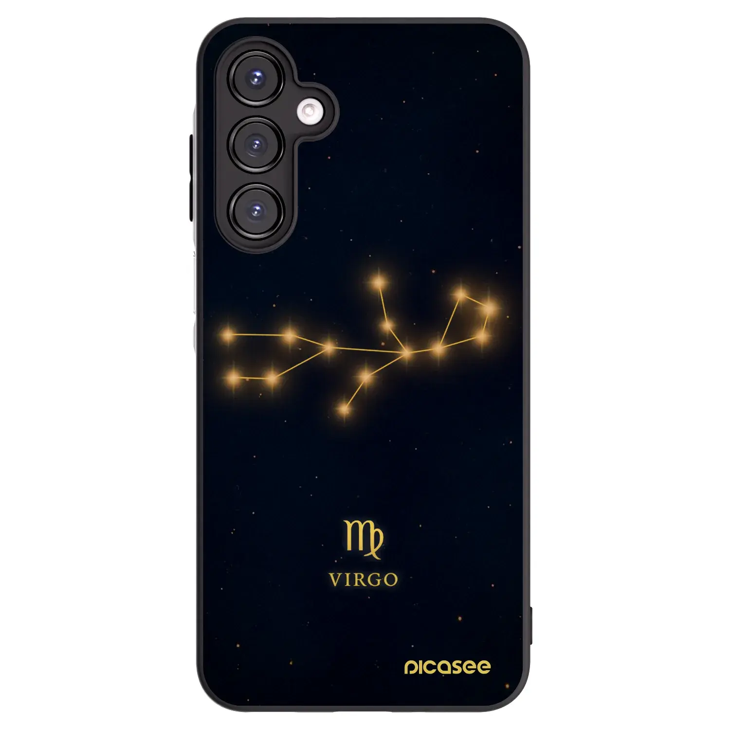 Silikonový černý obal pro Samsung Galaxy A16 5G - VIRGO