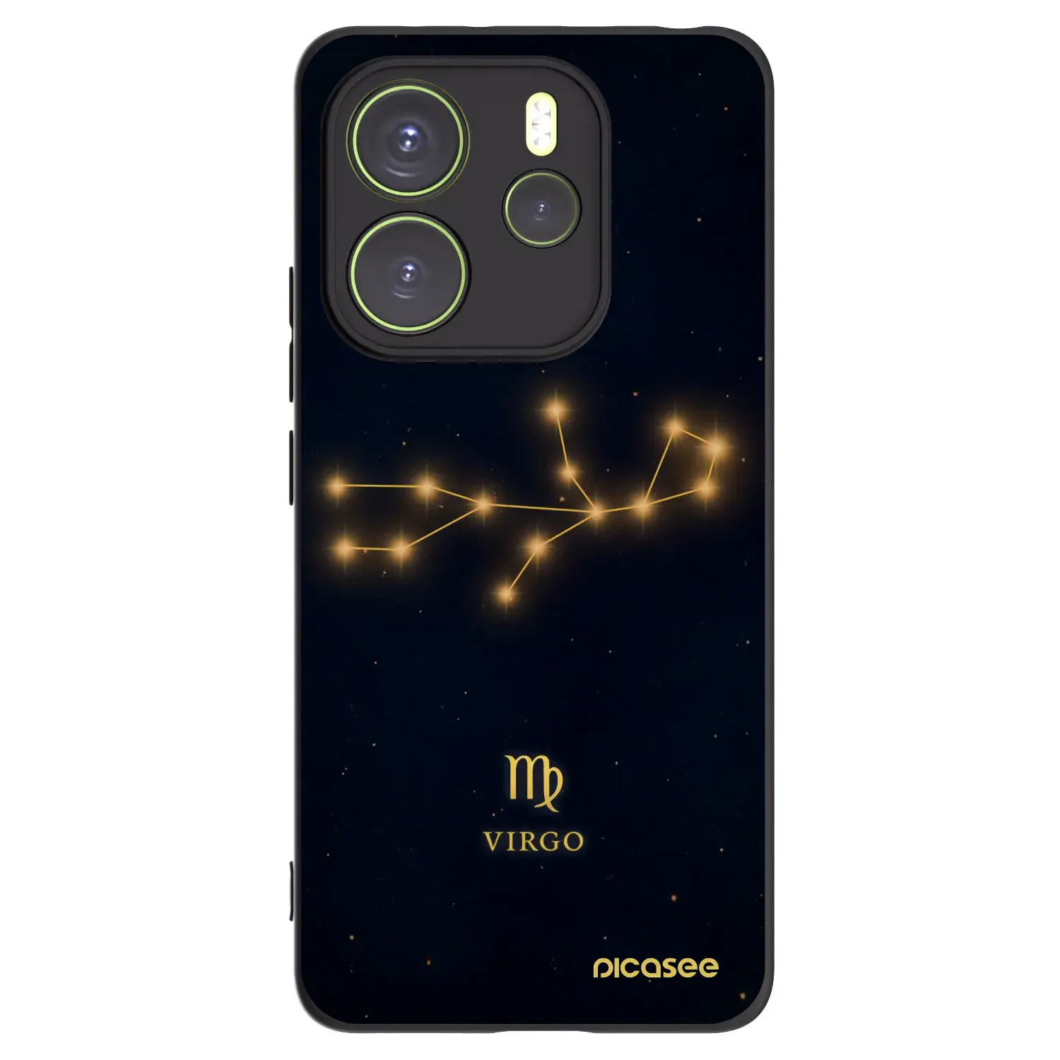 Silikonový černý obal pro Xiaomi Redmi Note 14 4G - VIRGO