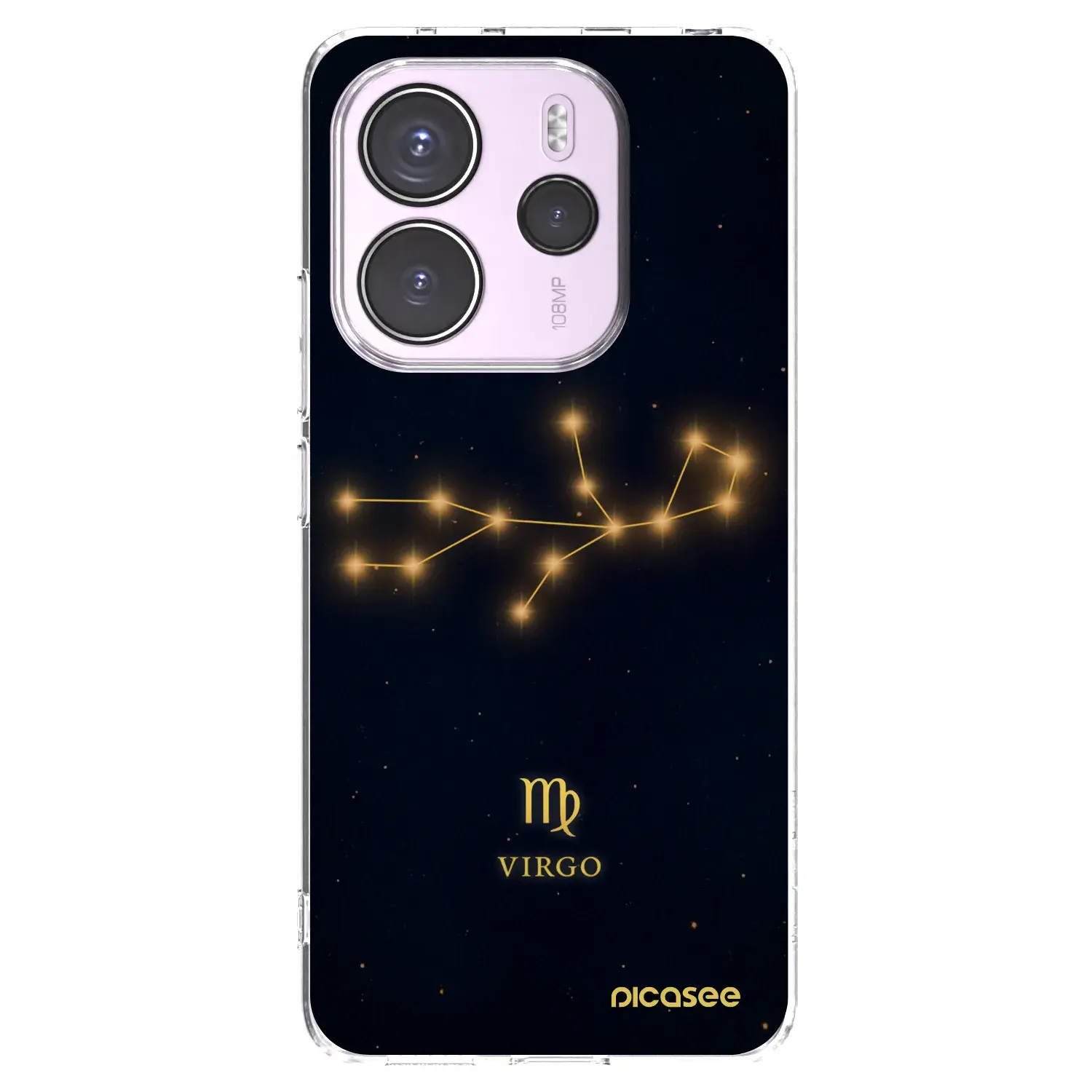 Silikonový průhledný obal pro Xiaomi Redmi Note 14 4G - VIRGO