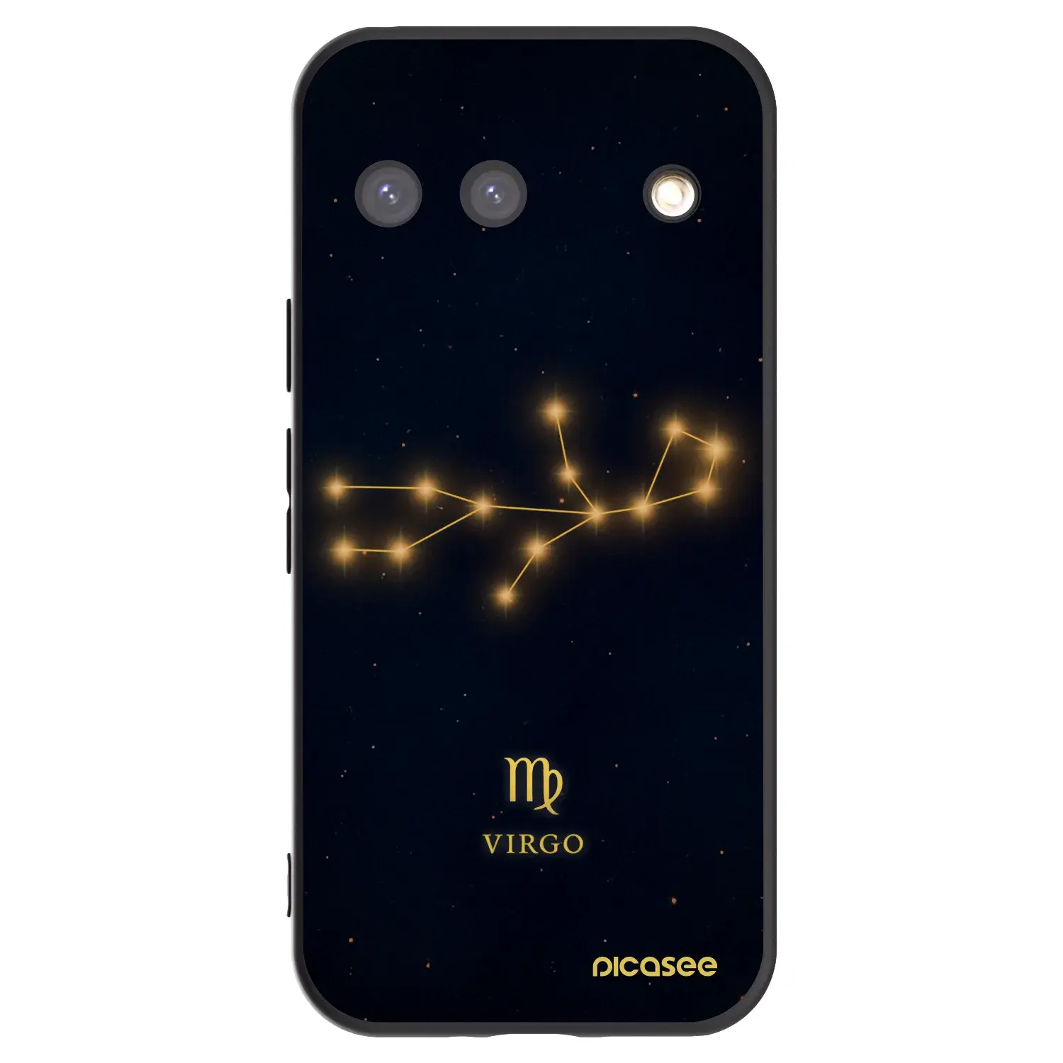 Silikonový černý obal pro Google Pixel 9 - VIRGO