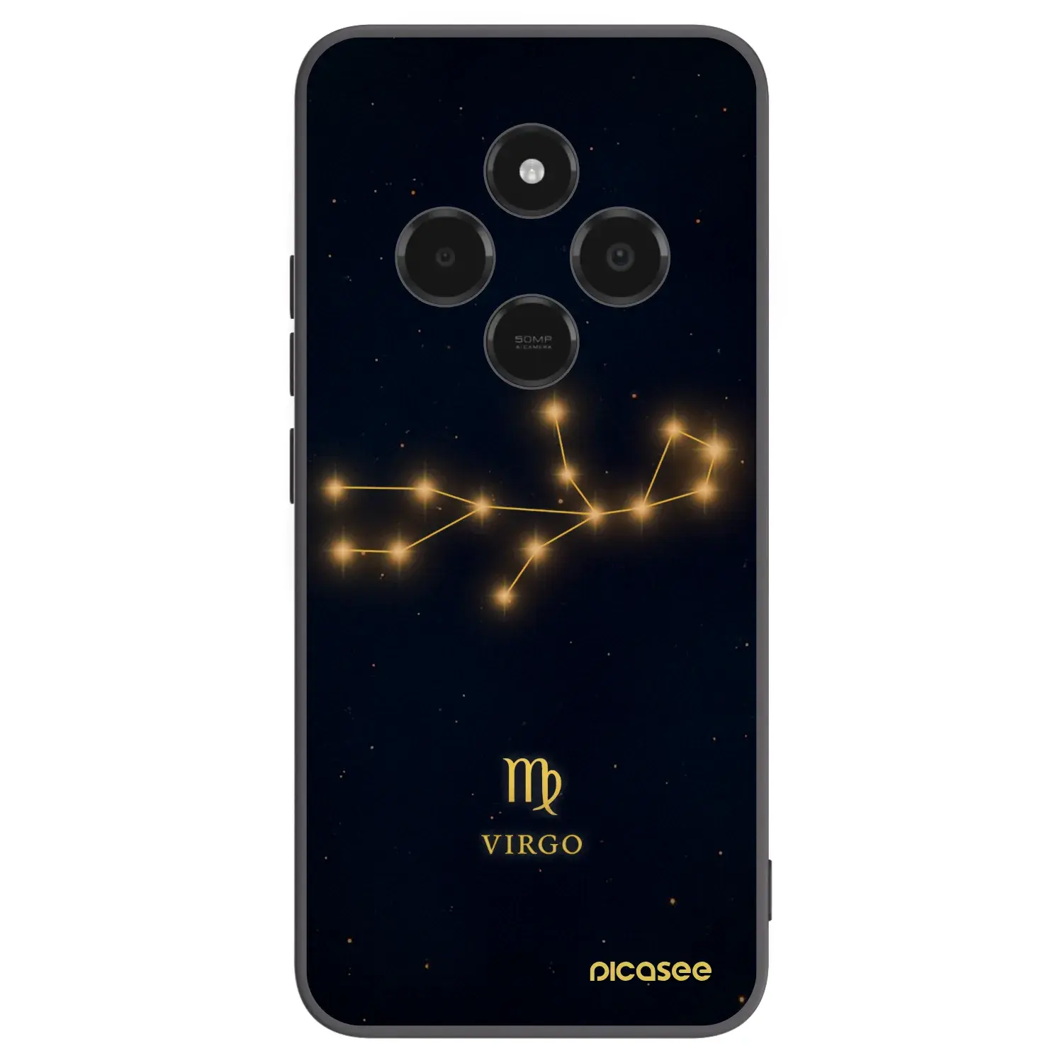Silikonový černý obal pro Xiaomi Poco C75 - VIRGO