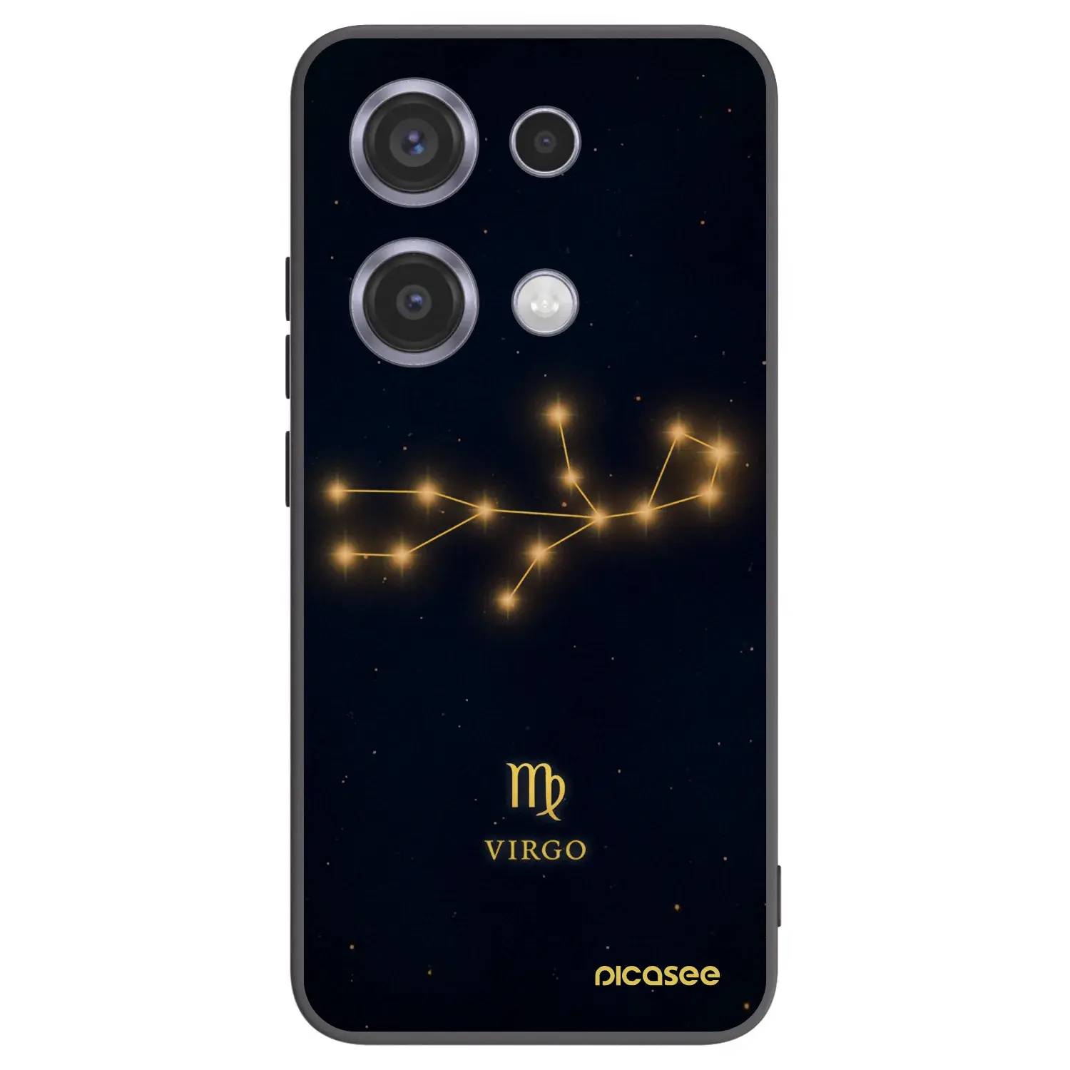 Silikonový černý obal pro Xiaomi Redmi Note 14S - VIRGO