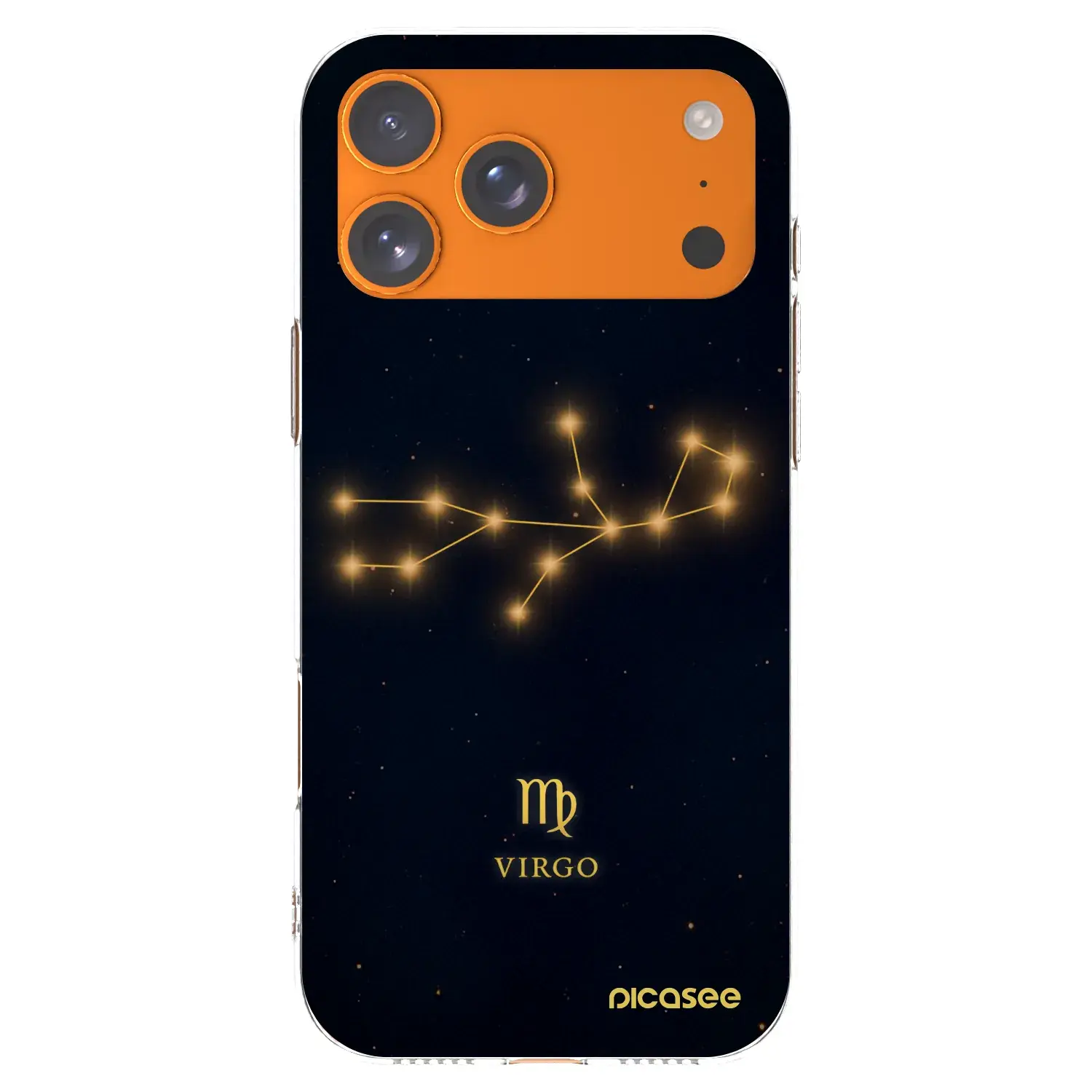 Silikonový průhledný obal pro Apple iPhone 17 Pro Max - VIRGO