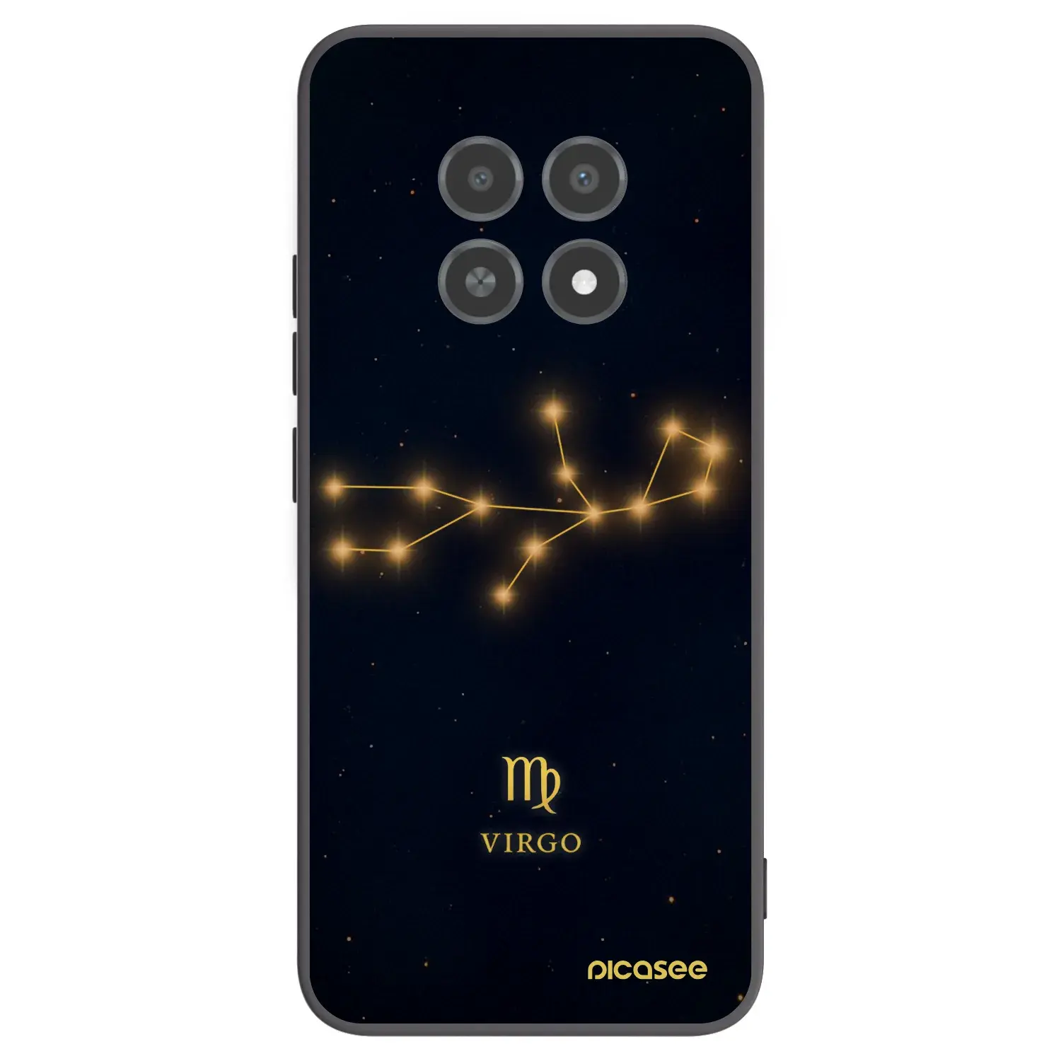 Silikonový černý obal pro Realme 12X - VIRGO