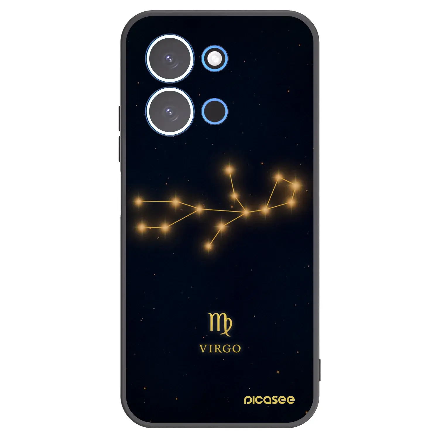 Silikonový černý obal pro Xiaomi Redmi 15C 4G - VIRGO