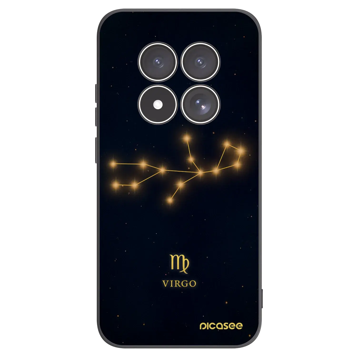 Silikonový černý obal pro Xiaomi Redmi Note 15 Pro 4G - VIRGO