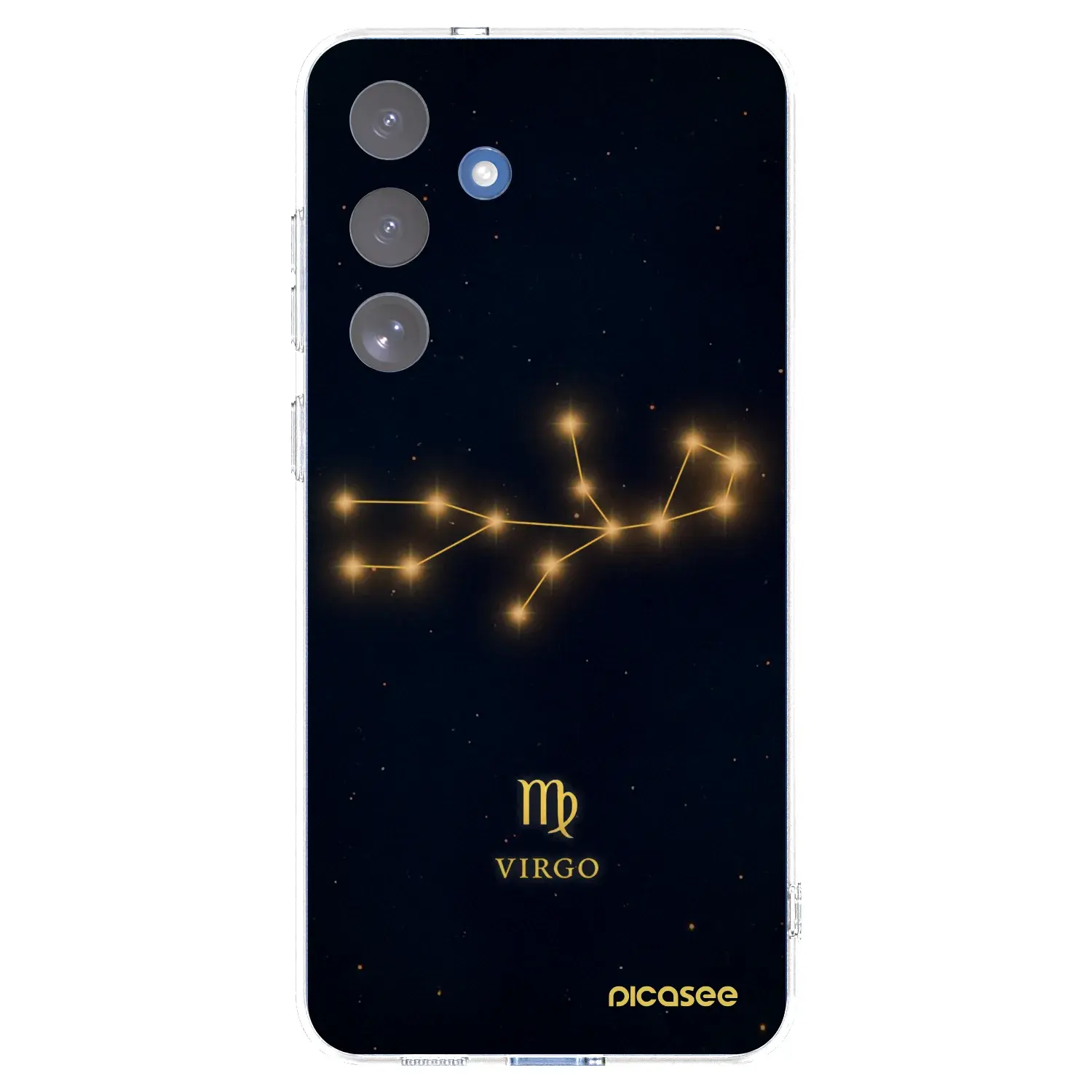 Silikonový průhledný obal pro Samsung Galaxy S25 FE 5G - VIRGO