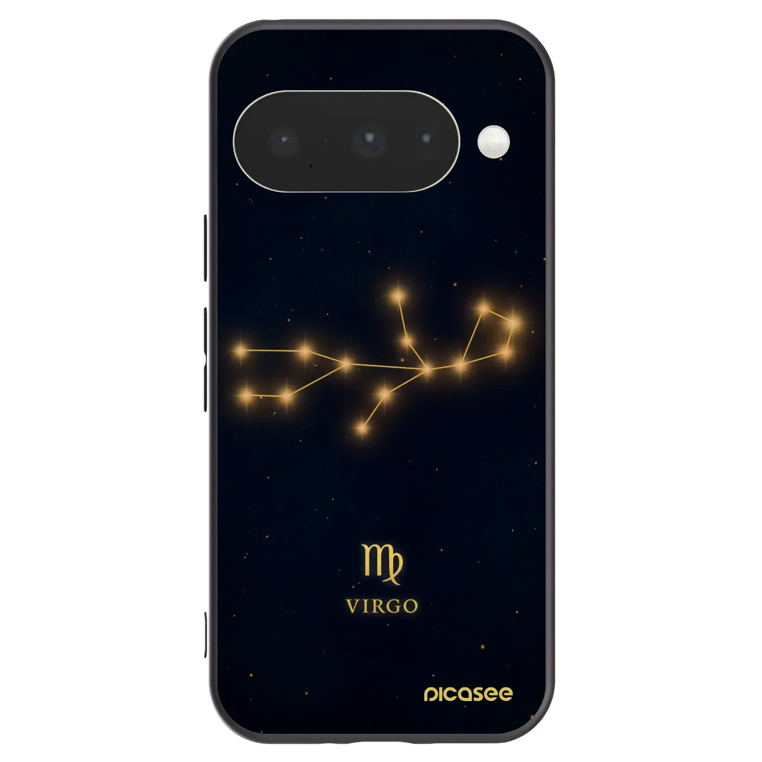 Silikonový černý obal pro Google Pixel 10 - VIRGO
