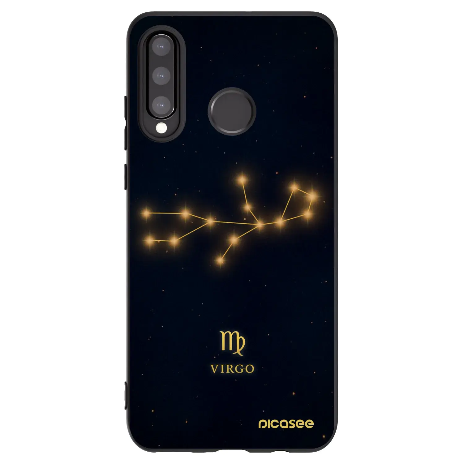 Silikonový černý obal pro Huawei P30 Lite - VIRGO