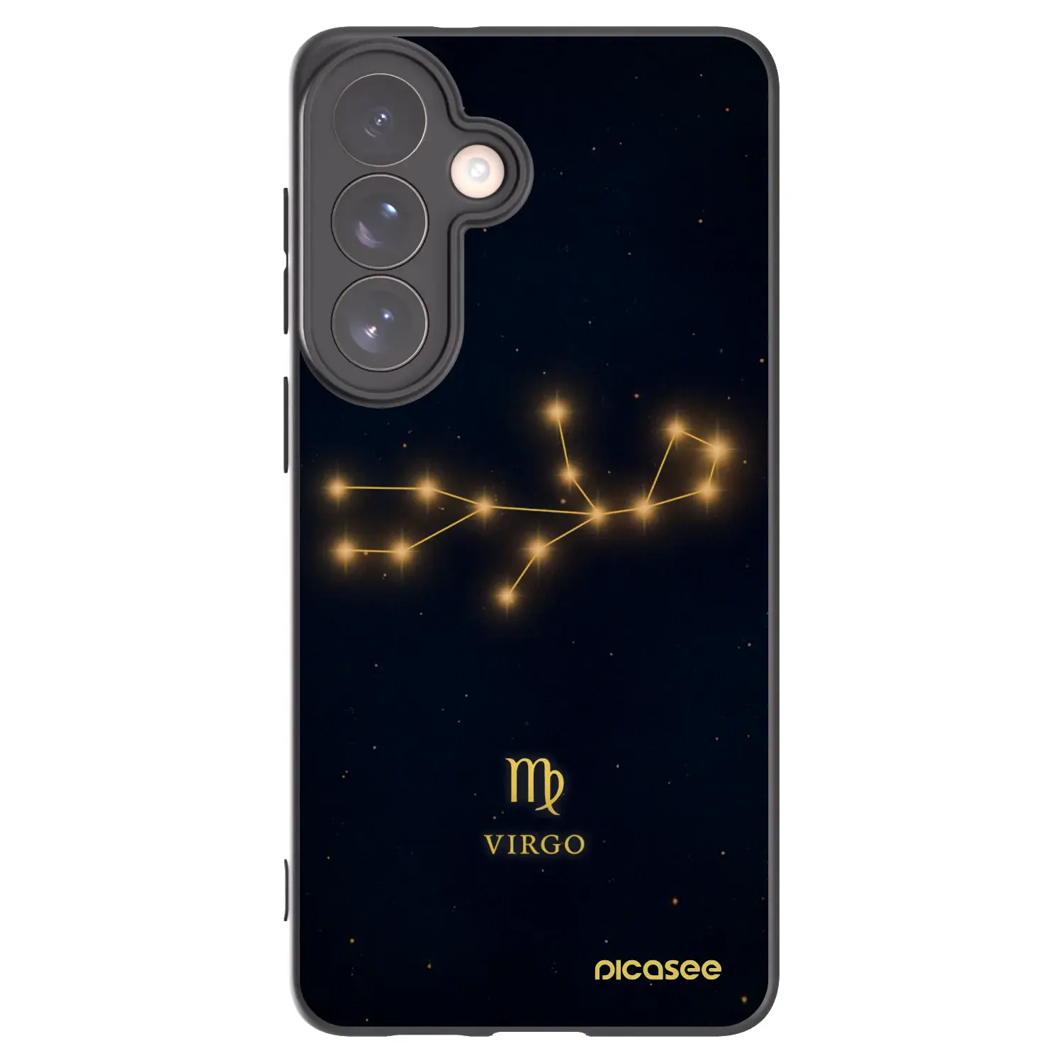 Silikonový černý obal pro Samsung Galaxy S26+ - VIRGO