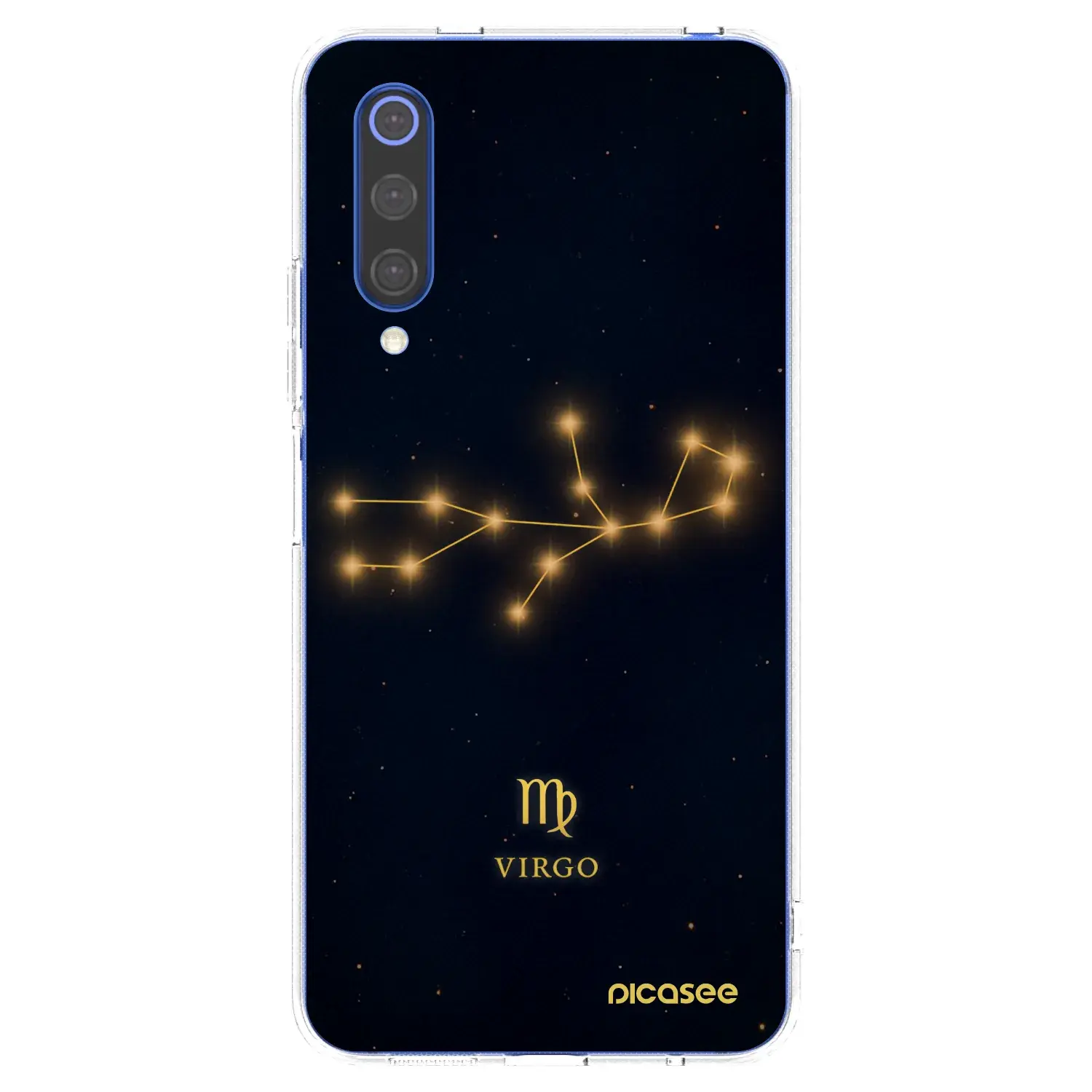 Silikonový průhledný obal pro Xiaomi Mi 9 SE - VIRGO