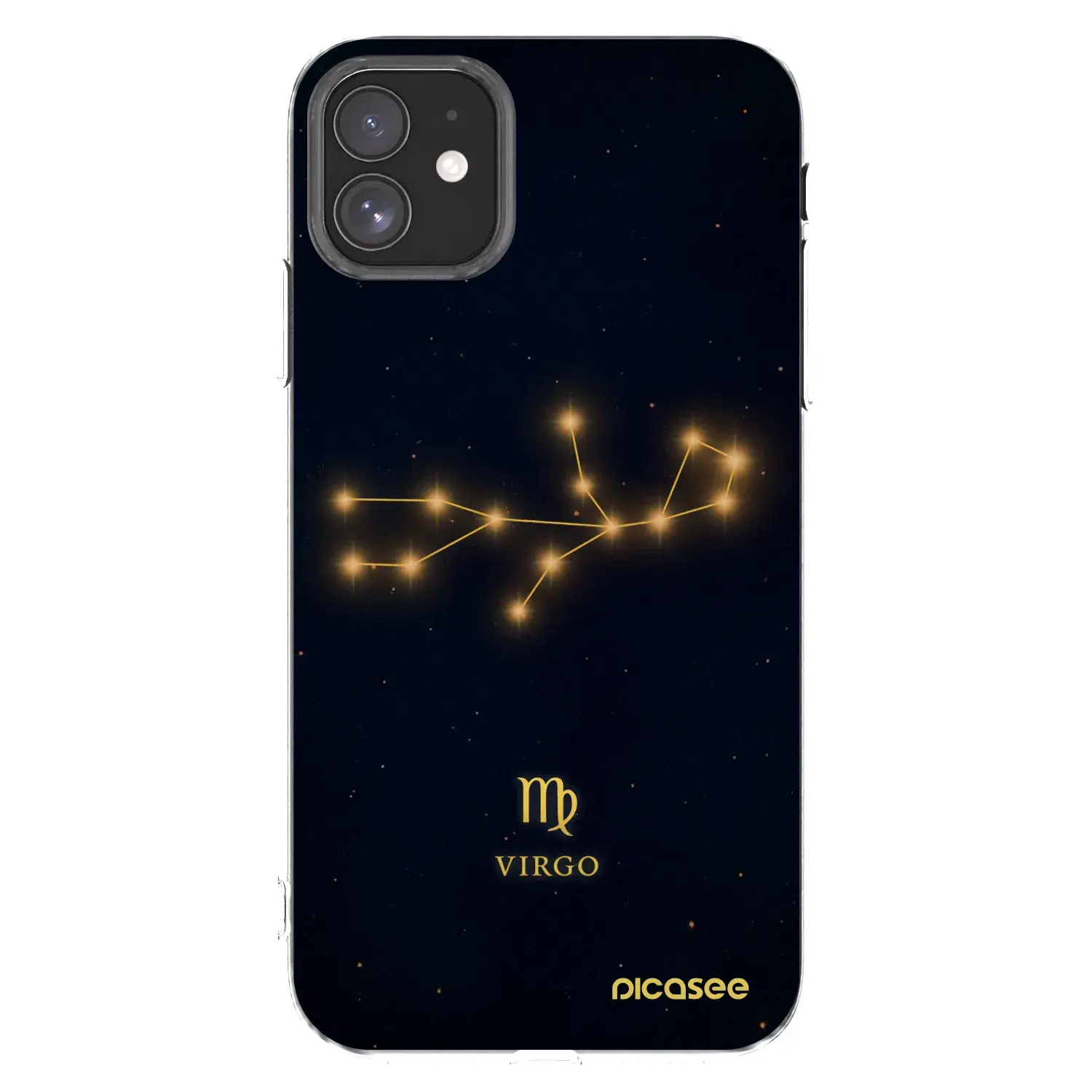 Silikonový průhledný obal pro Apple iPhone 11 - VIRGO