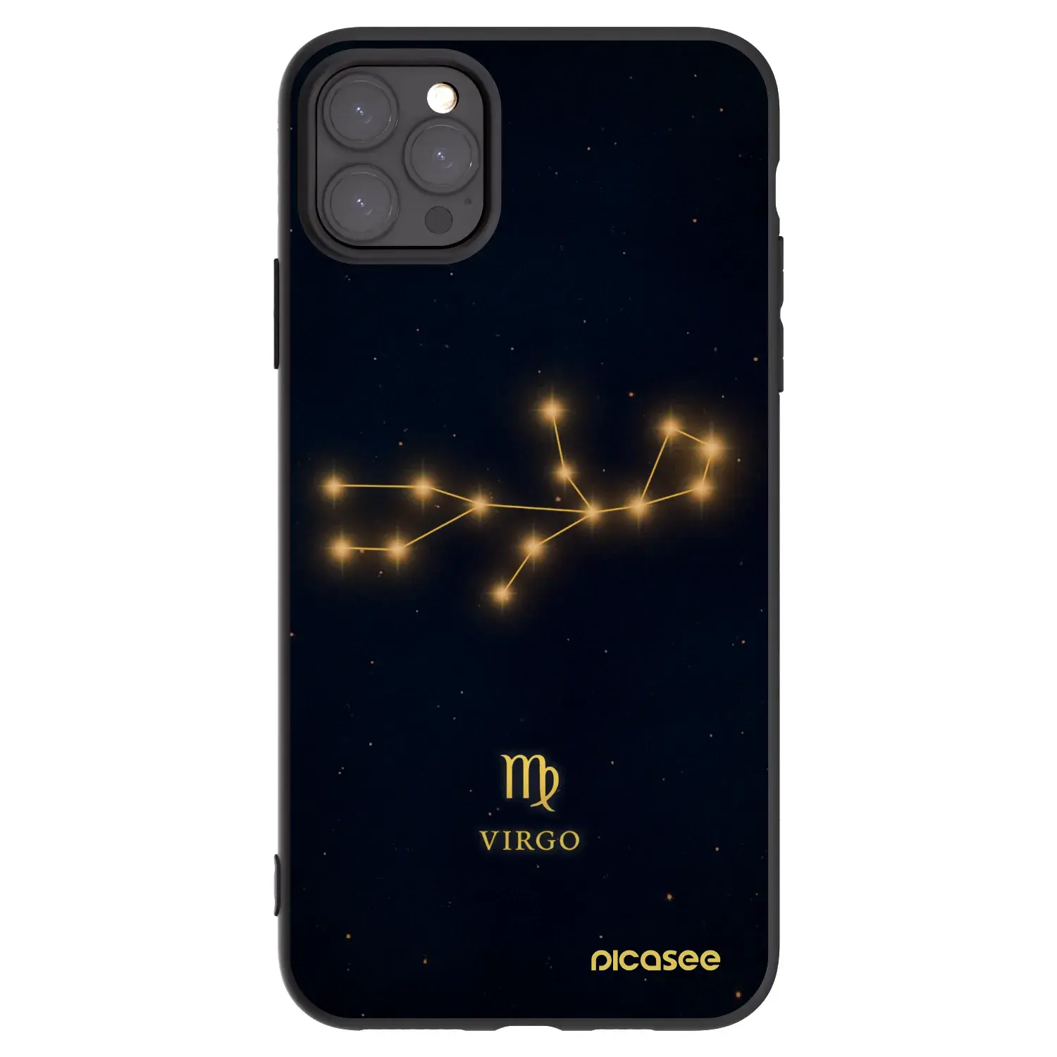 Silikonový černý obal pro Apple iPhone 11 Pro Max - VIRGO