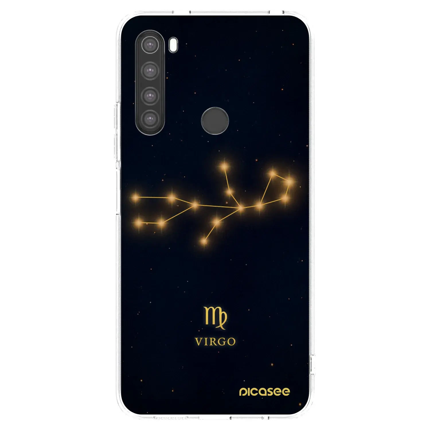 Silikonový průhledný obal pro Xiaomi Redmi Note 8 - VIRGO