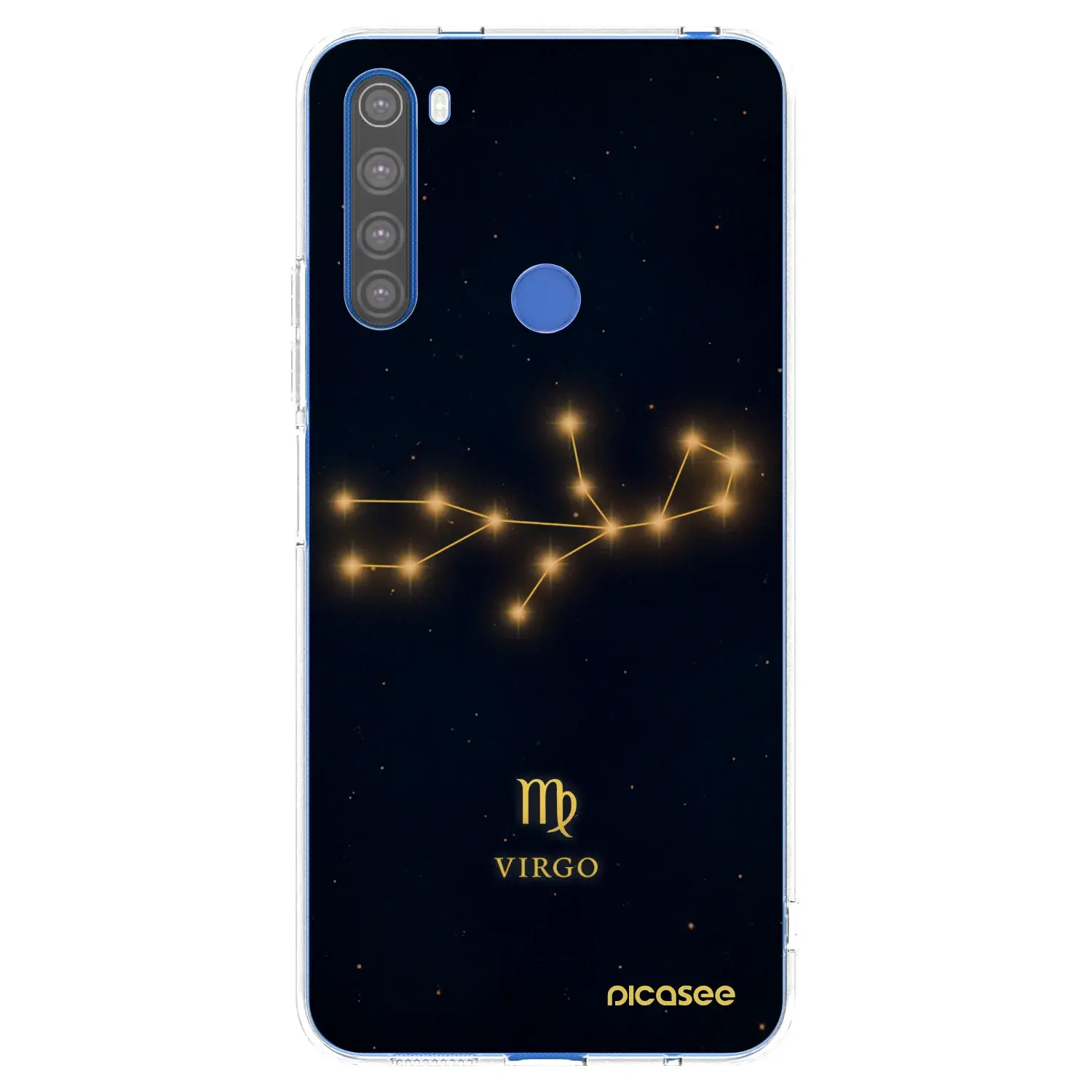 Silikonový průhledný obal pro Xiaomi Redmi Note 8T - VIRGO