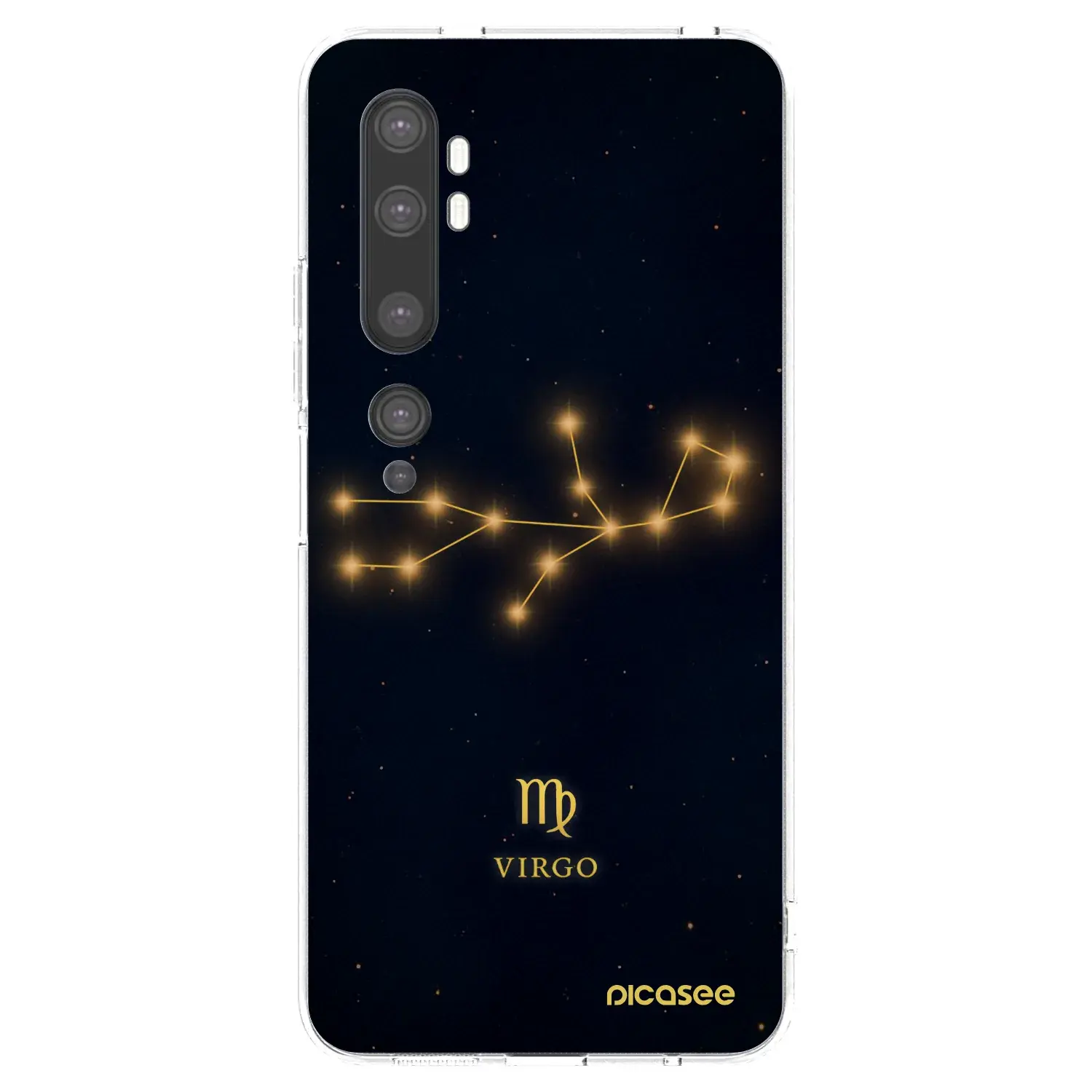 Silikonový průhledný obal pro Xiaomi Mi Note 10 (Pro) - VIRGO