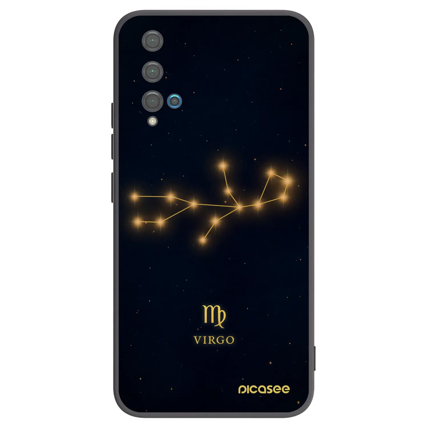Silikonový černý obal pro Huawei Nova 5T - VIRGO
