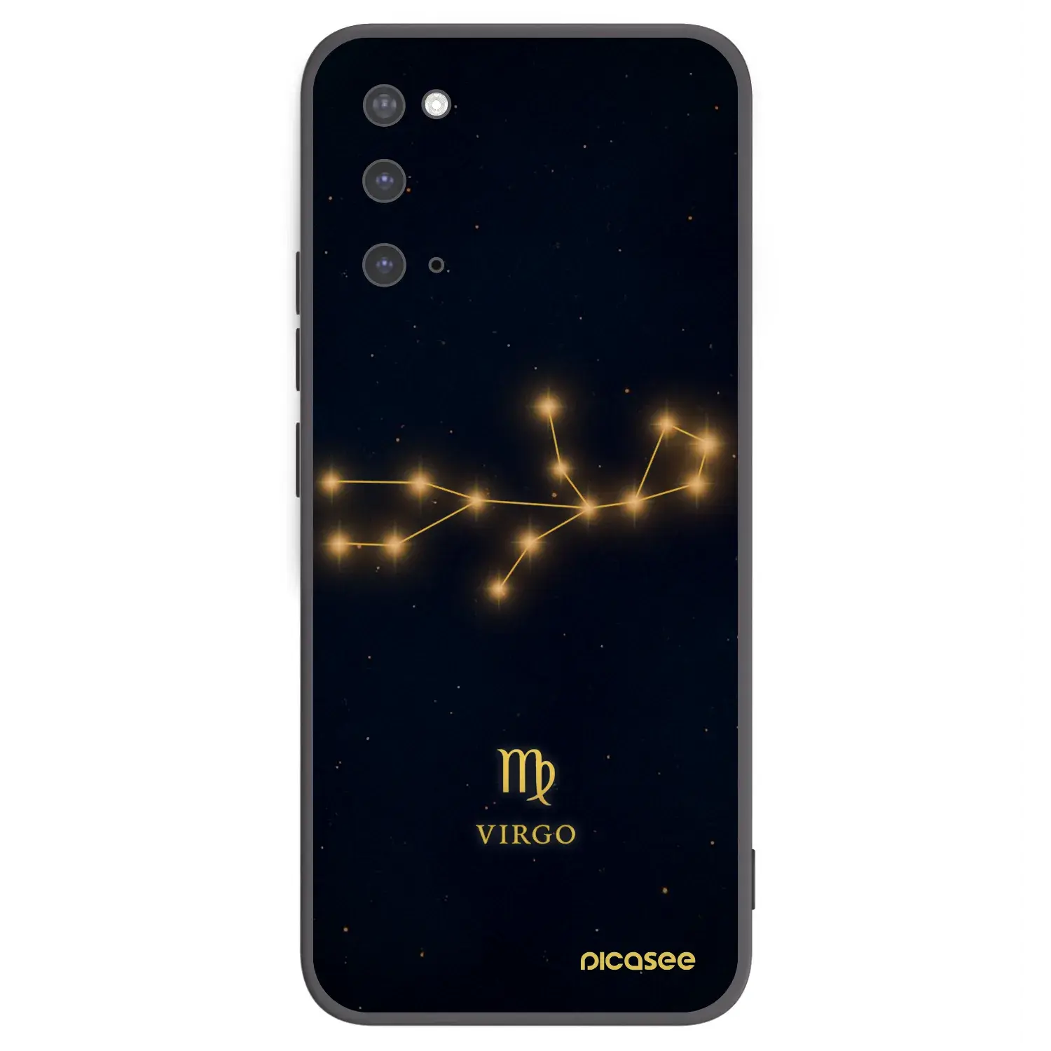 Silikonový černý obal pro Samsung Galaxy S20 G980F - VIRGO